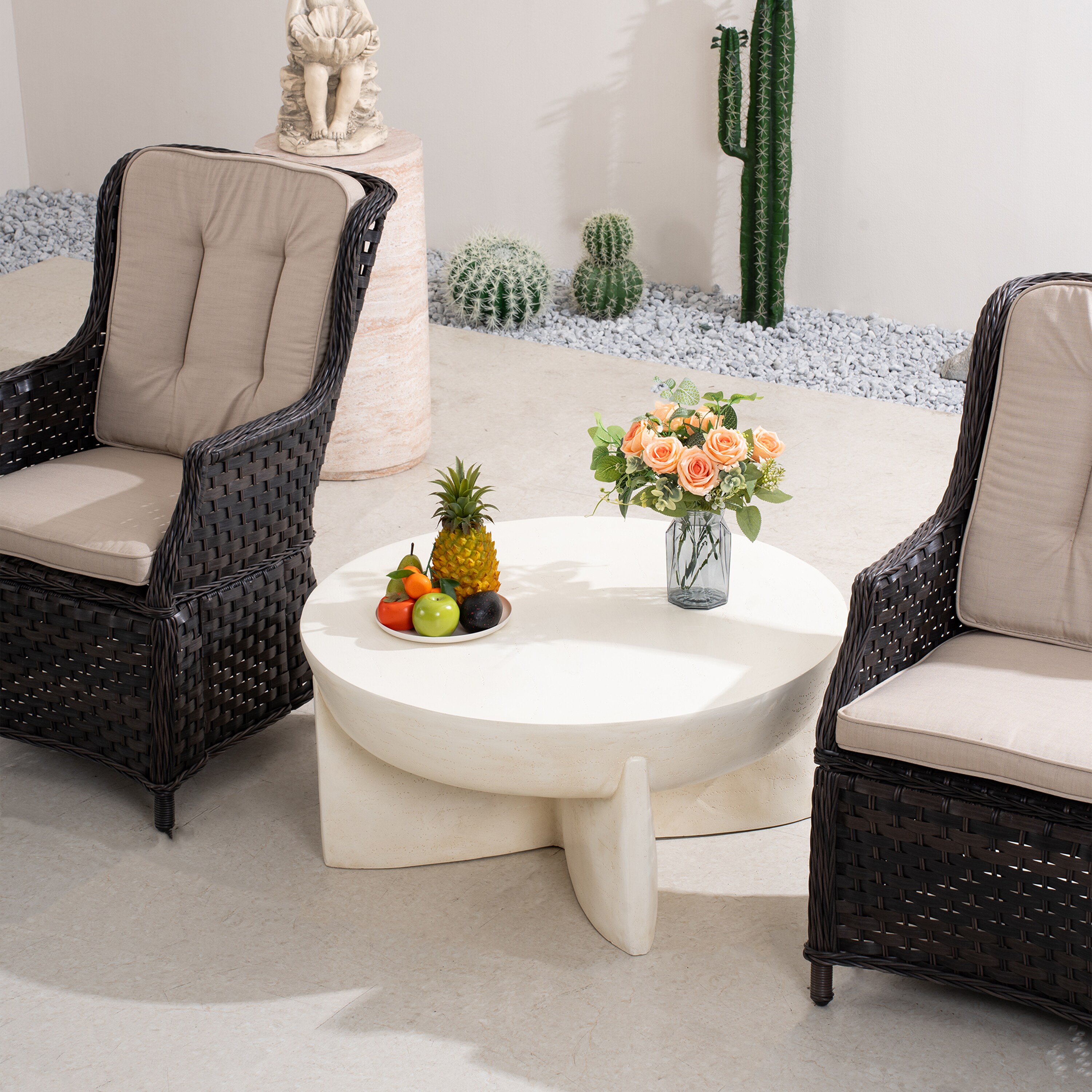 Direct Wicker DWT-152TABE&010BR Patio-Dining-Sets - View #13