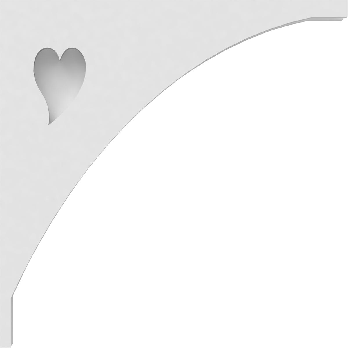 Ekena Millwork CORP01X14X14WN corbels - View #3