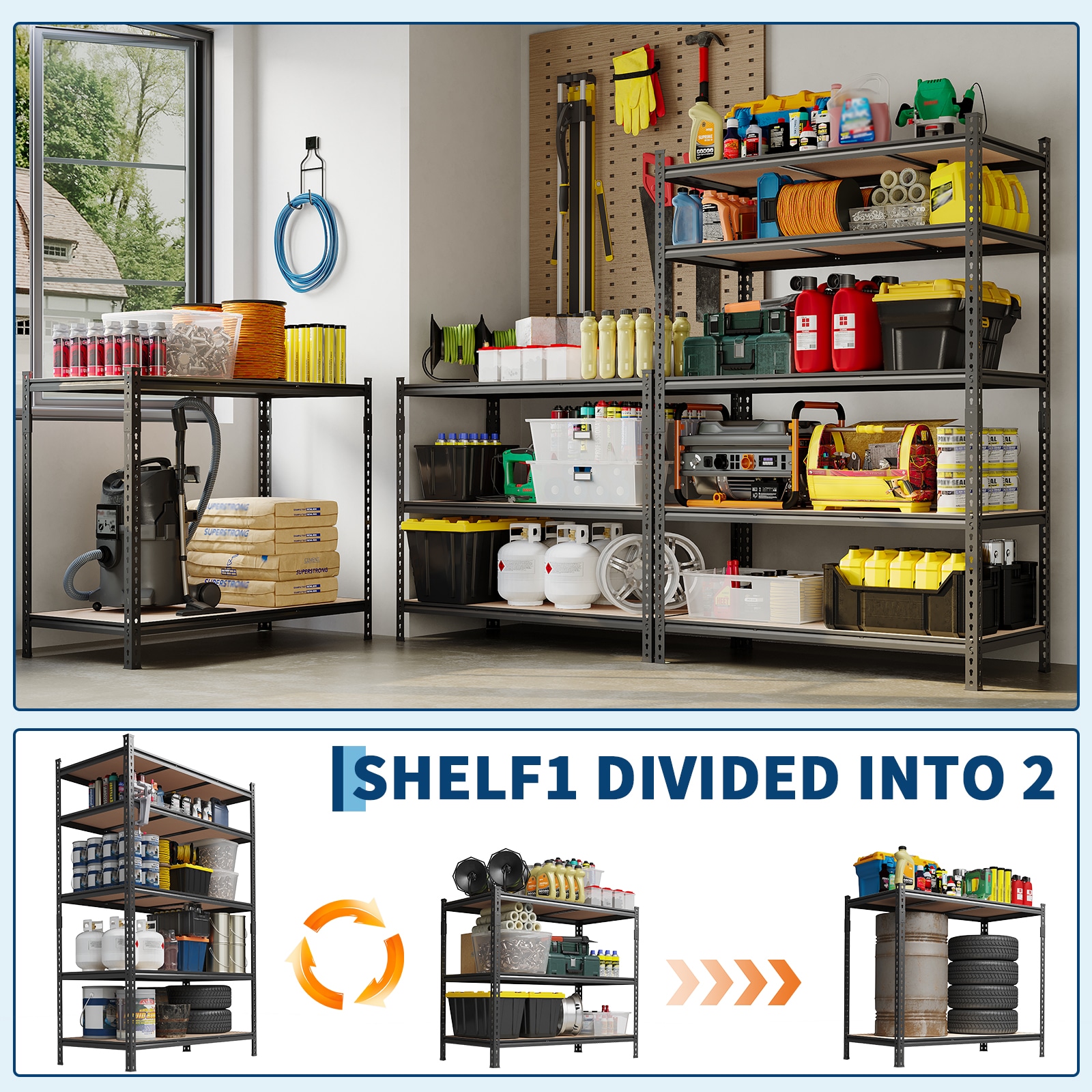 Garvee PHK34BXV4CN001 Free-Standing-Shelving - View #3