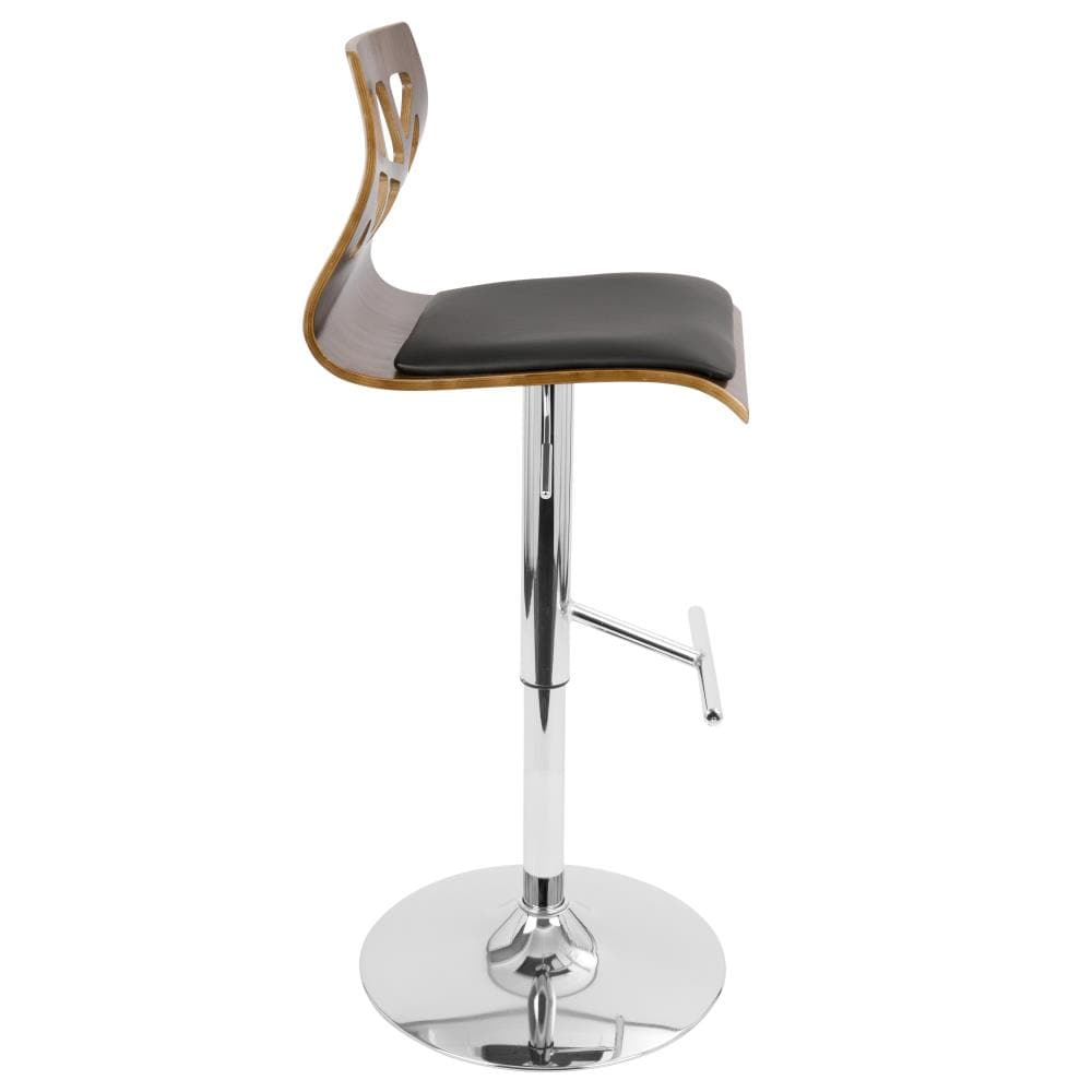 LumiSource BS-JY-FL WAL+BK stools - View #3