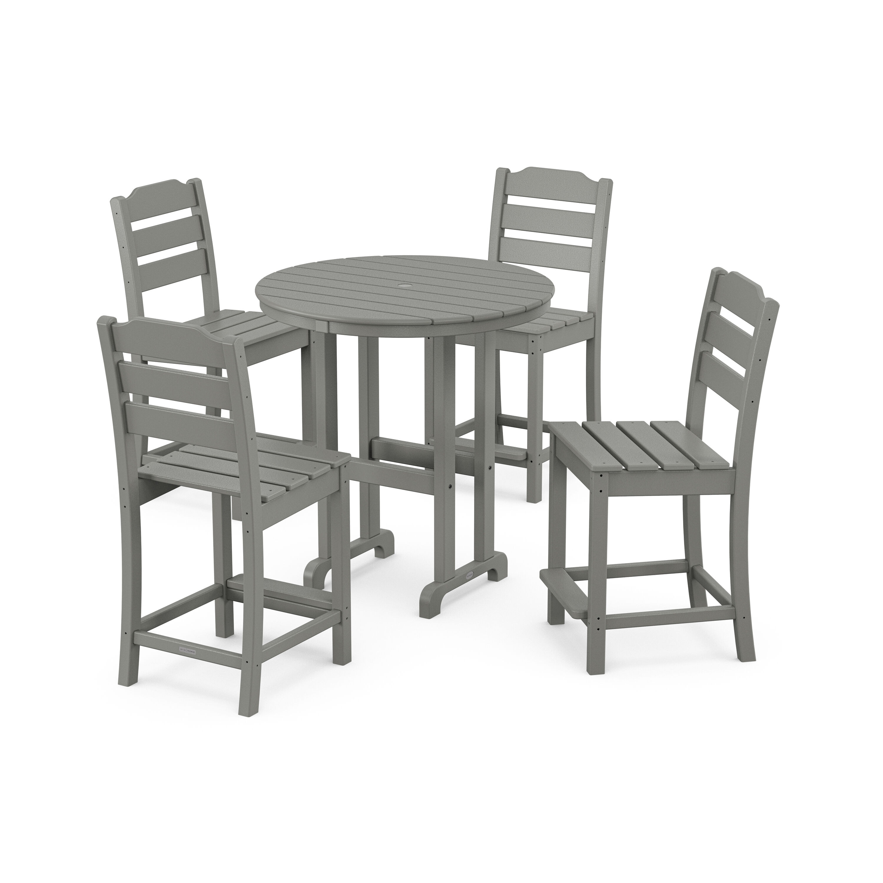 POLYWOOD PWS2542-1-GY Patio-Dining-Sets - View #2