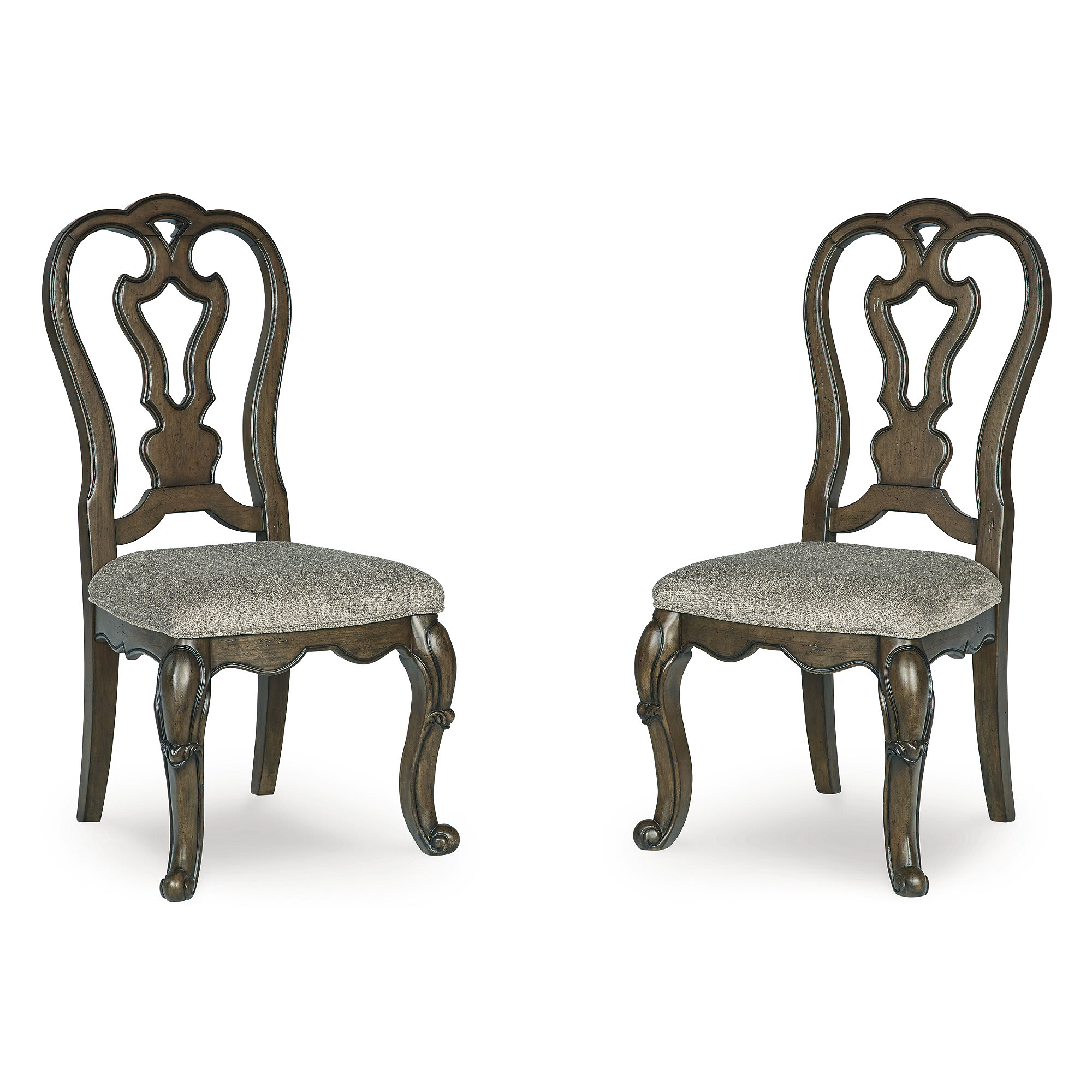 Signature Design by Ashley FD947-01 Maylee Brown Dining Chair Set of 2