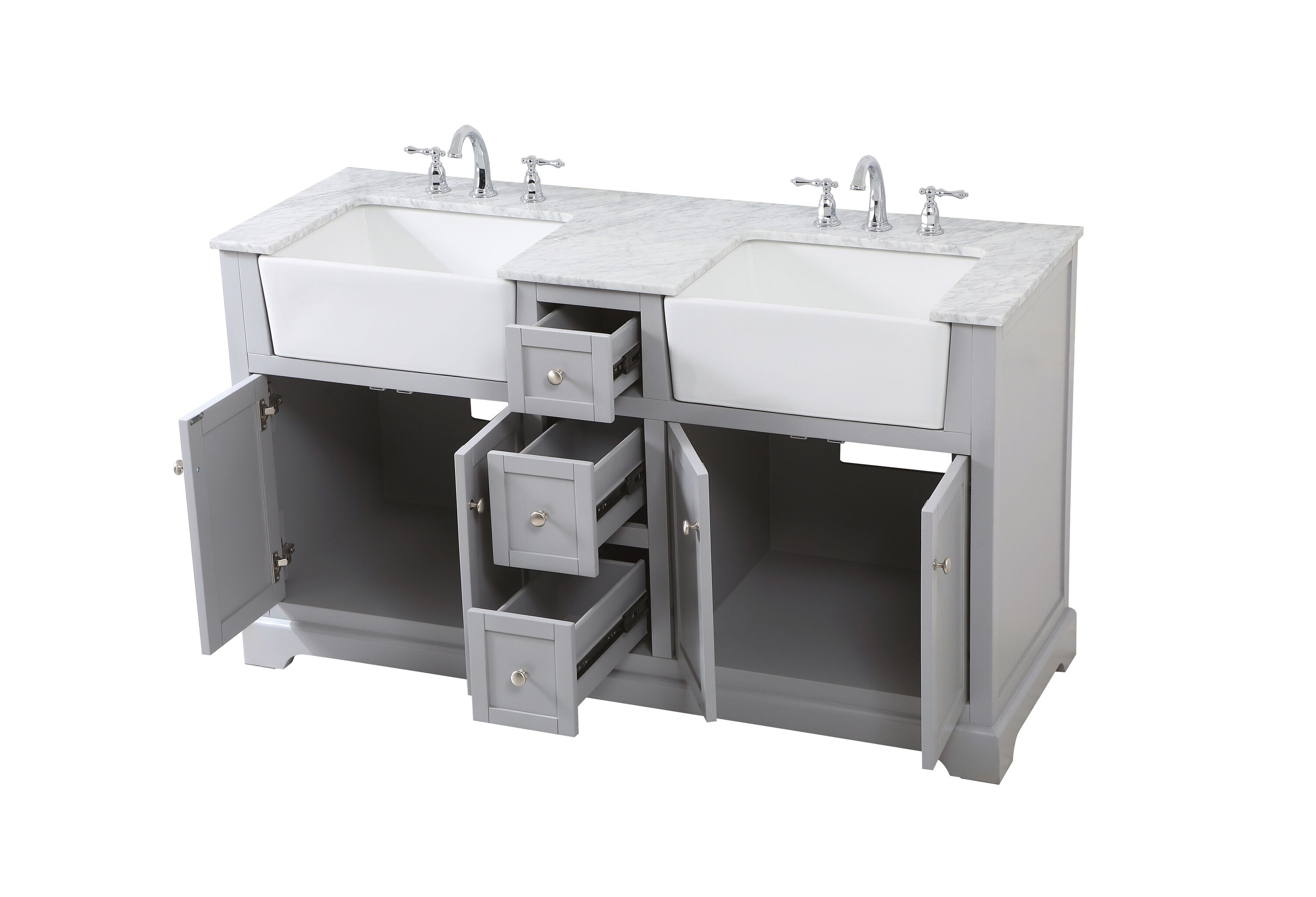 Elegant Decor HF180780DGR Bath-Vanity-Combo - View #10