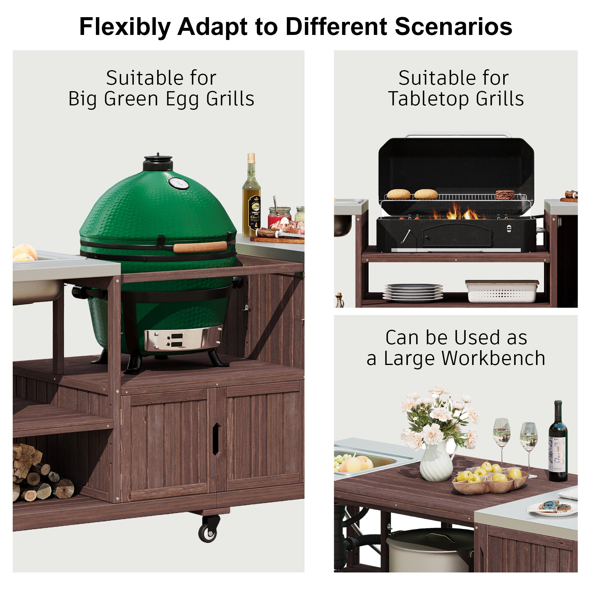 ModernLuxe L3P-N707S000022Z Outdoor-Carts - View #5