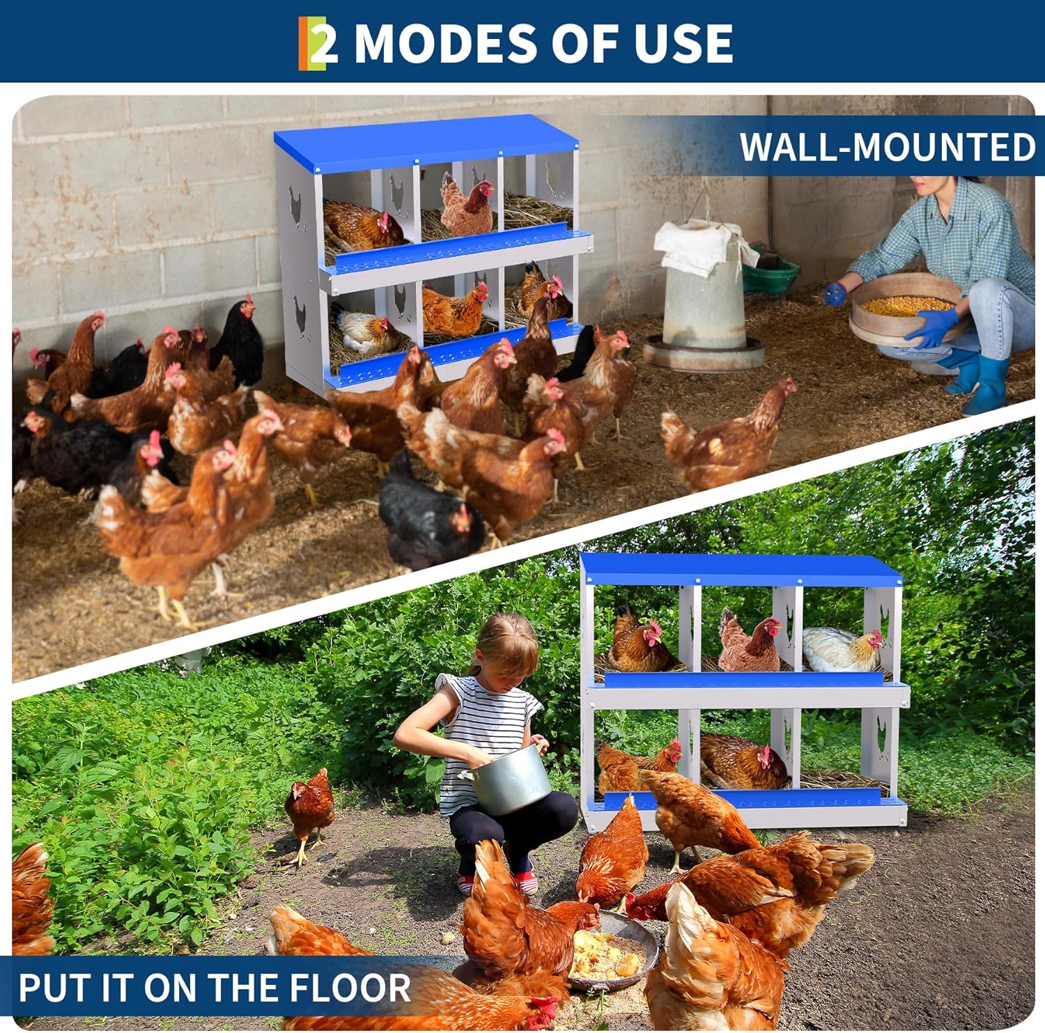 Qeetex WLS-PPG-33LQH3UA Chicken-Coops-Rabbit-Hutches - View #7