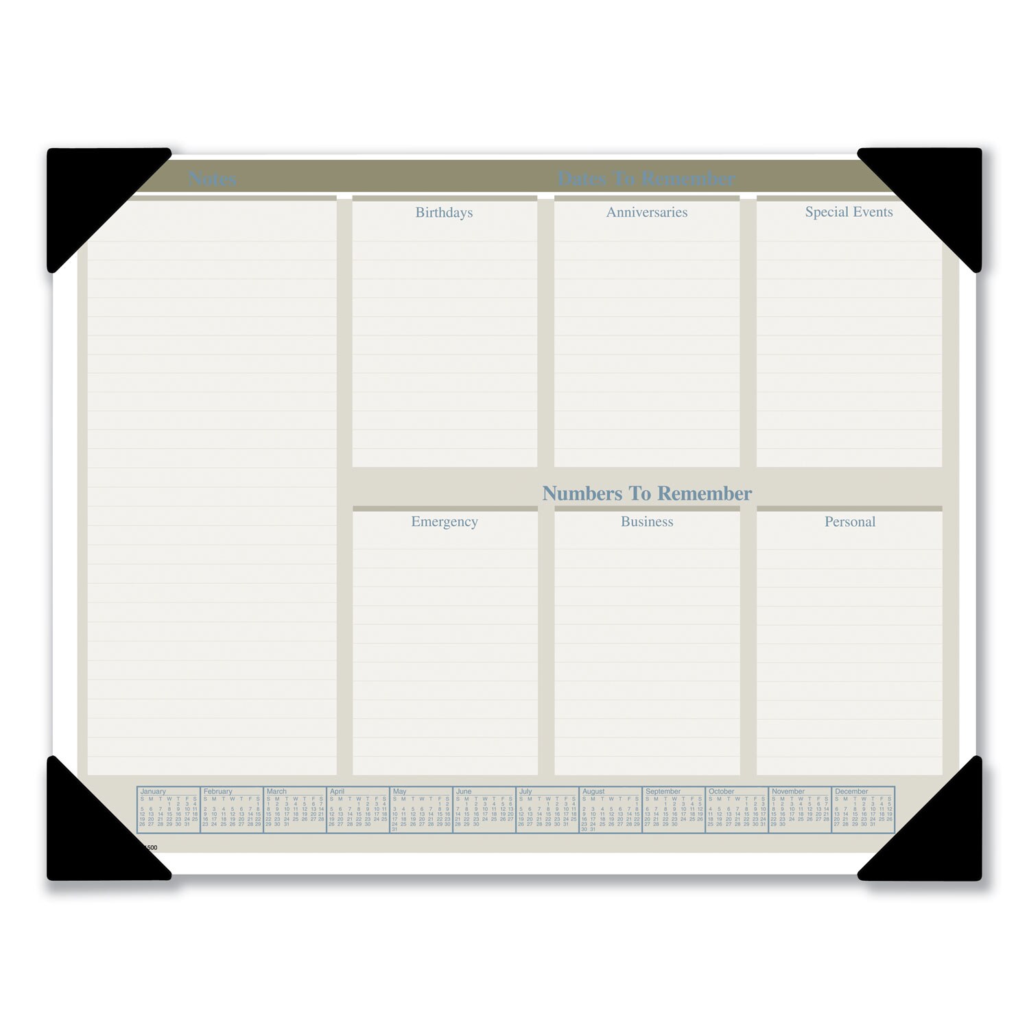 AT-A-GLANCE SPRAAGHT1500 Calendars-Planners - View #2