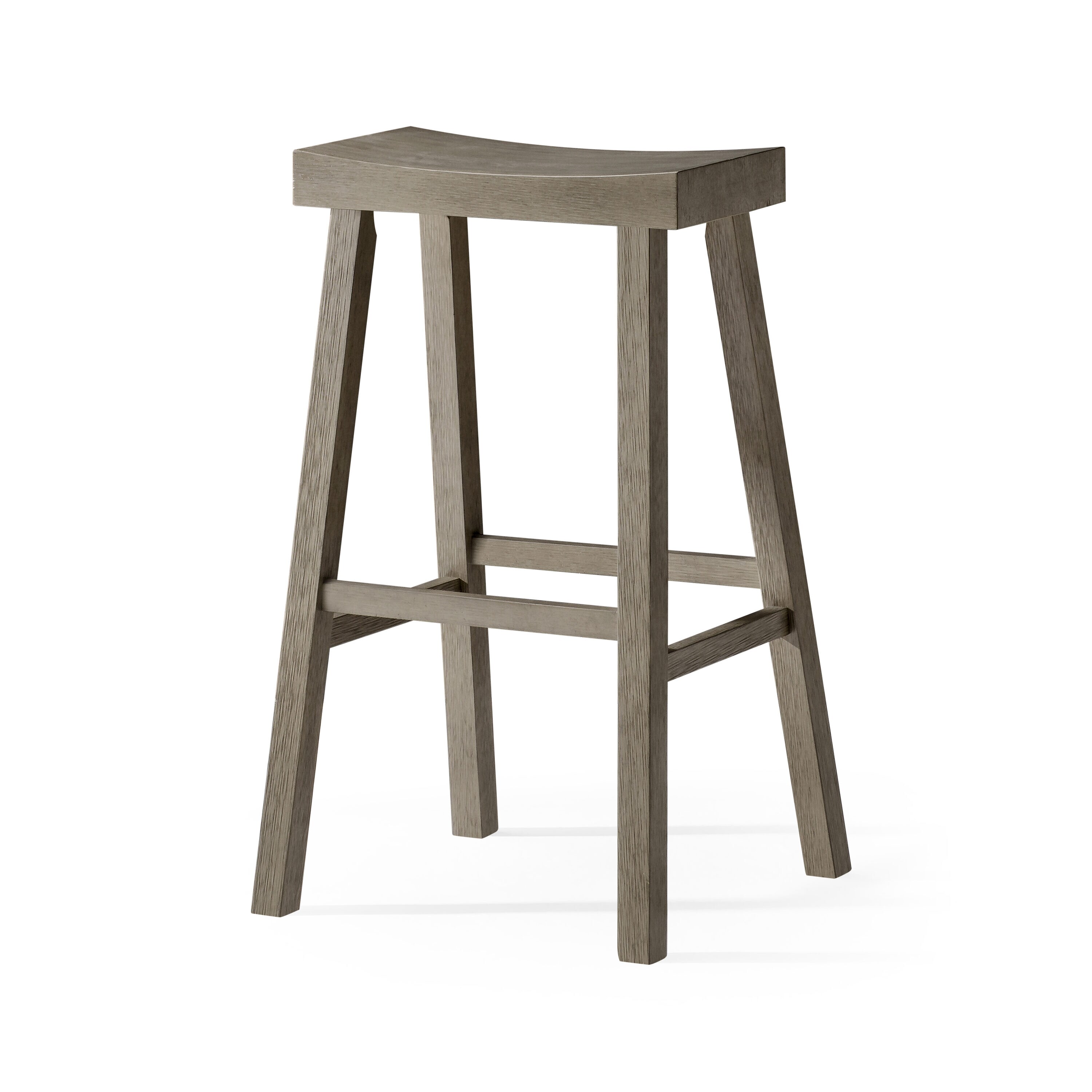 Maven Lane ML152707-PBS-GR 31in Vincent Barstool in Antiqued Grey Finish