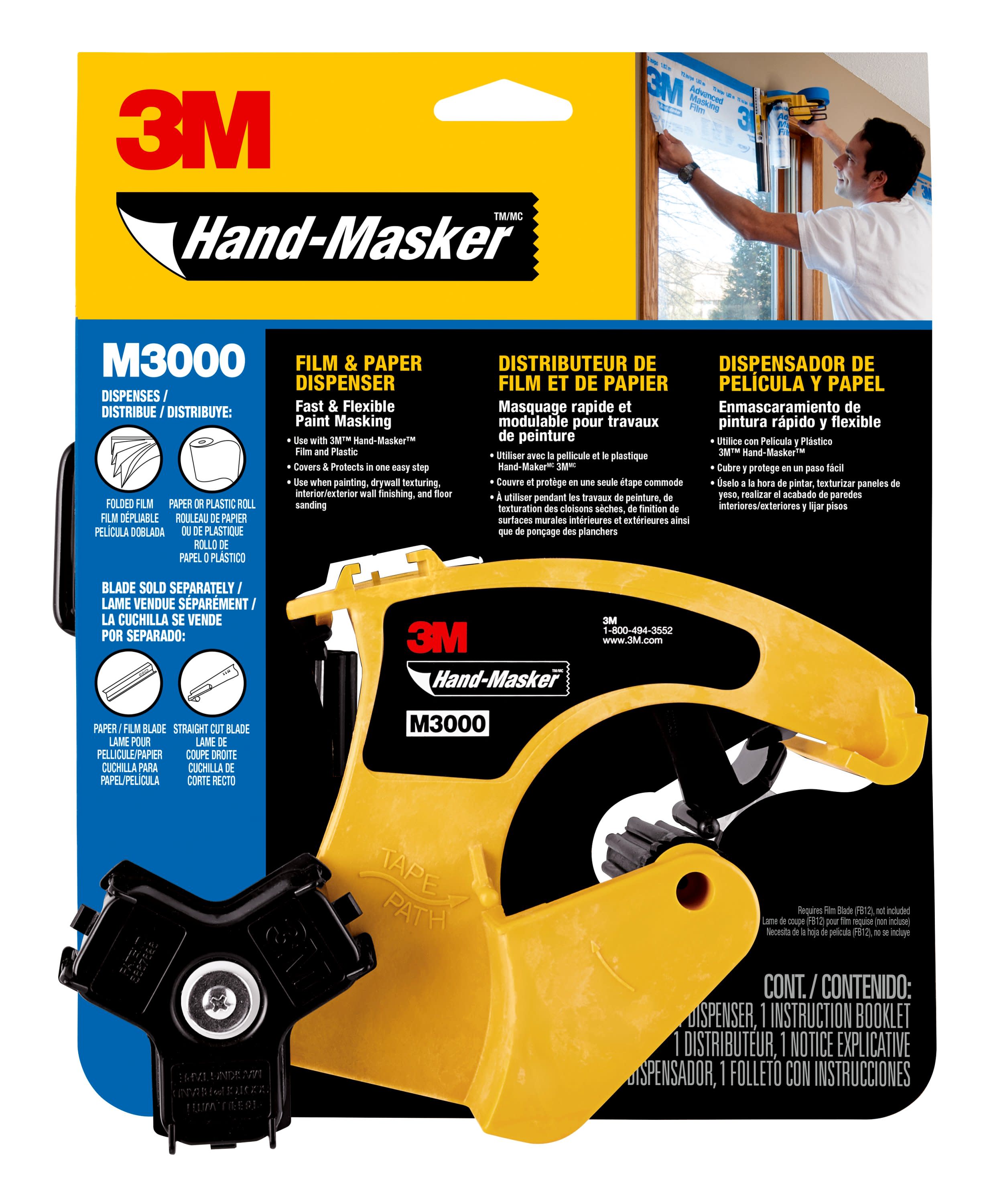 3M Hand Masker Masking Tape Dispenser