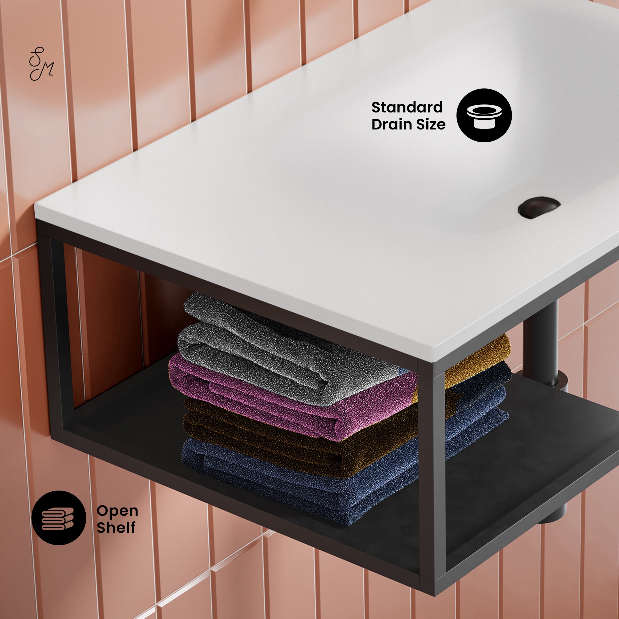 Swiss Madison SM-25-WSTHU03MW Bath-Sink - View #4