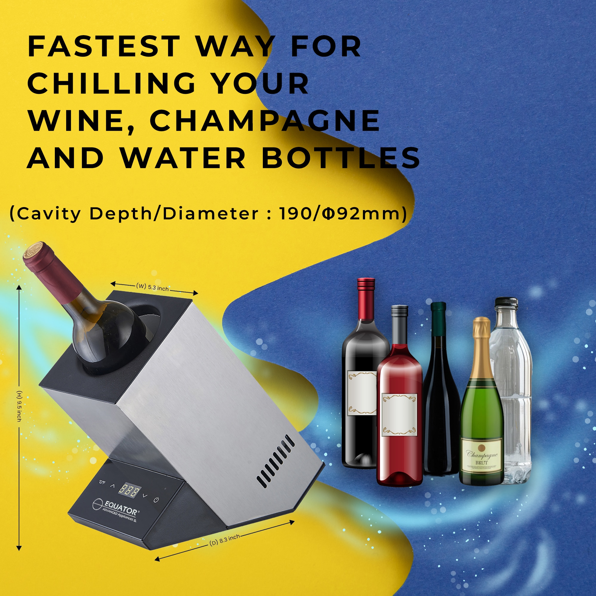 Equator Advanced Appliances WR 001 STAINLESS Wine-Chillers - View #13