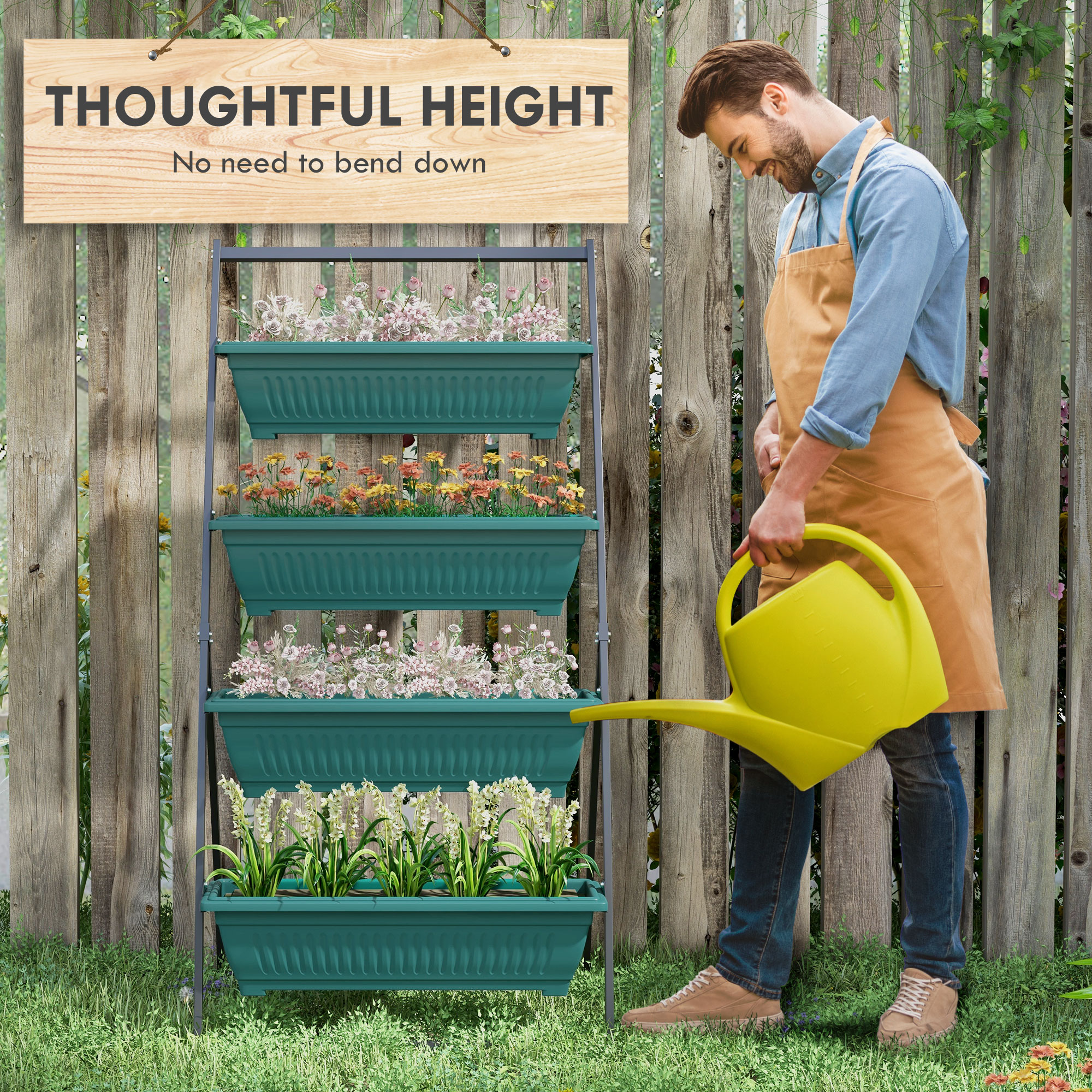 Outsunny 84H-050V00GN Plant-Stand - View #5