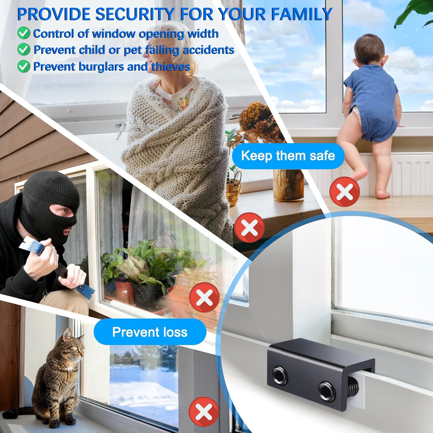LAIFUCAM LLA0810J282 Horizontal-Sliding-Window-Sash-Locks - View #6