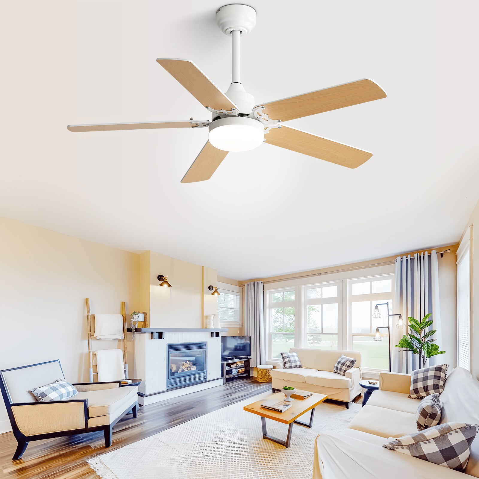 Flynama AC-WJ-10004CH Ceiling-Fans - View #3