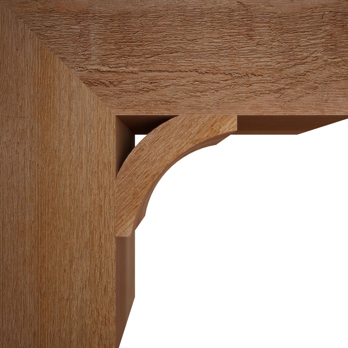 Ekena Millwork BKT06X18X18THR05RWR Exterior-Brackets-Braces - View #3
