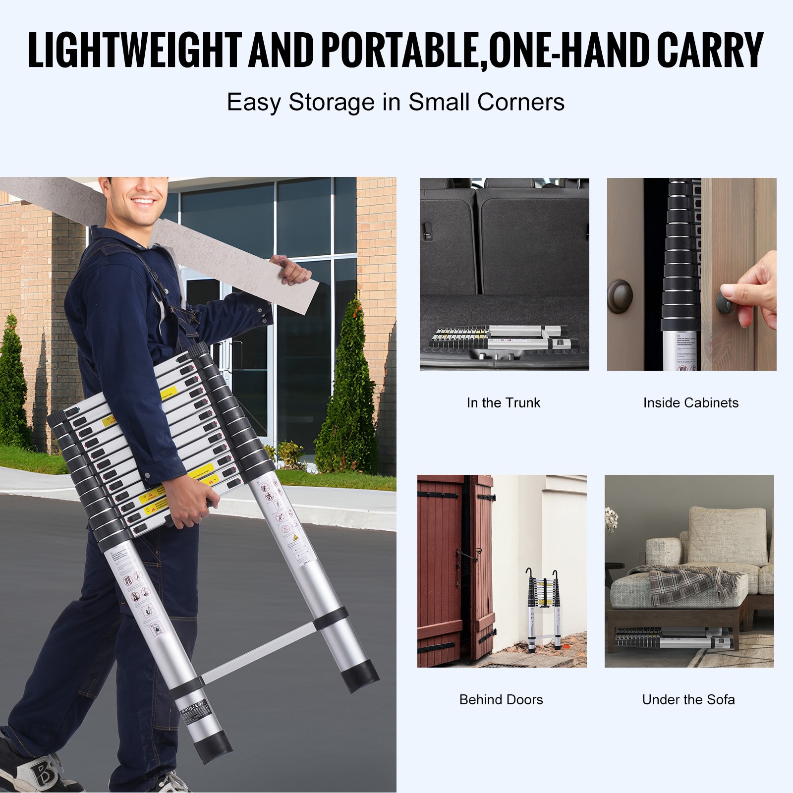 VEVOR SCSSLTNLSLK105990V0 Step-Ladders - View #6