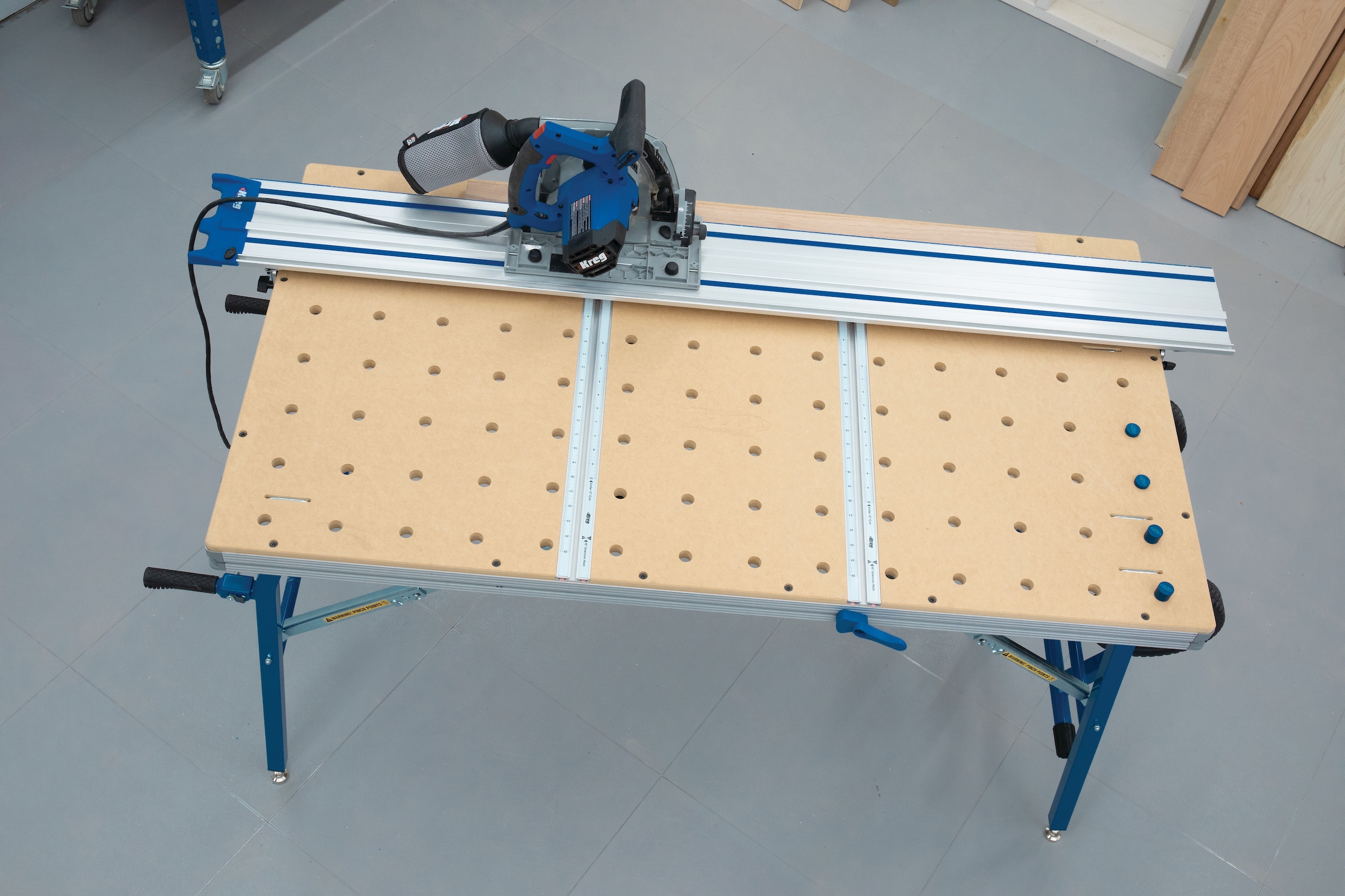 Kreg 55-in L x 2.25-in H Medium Density Fiberboard Mdf Portable Work Bench Top ACS-TTOP Sansujyuku sansujyuku.com