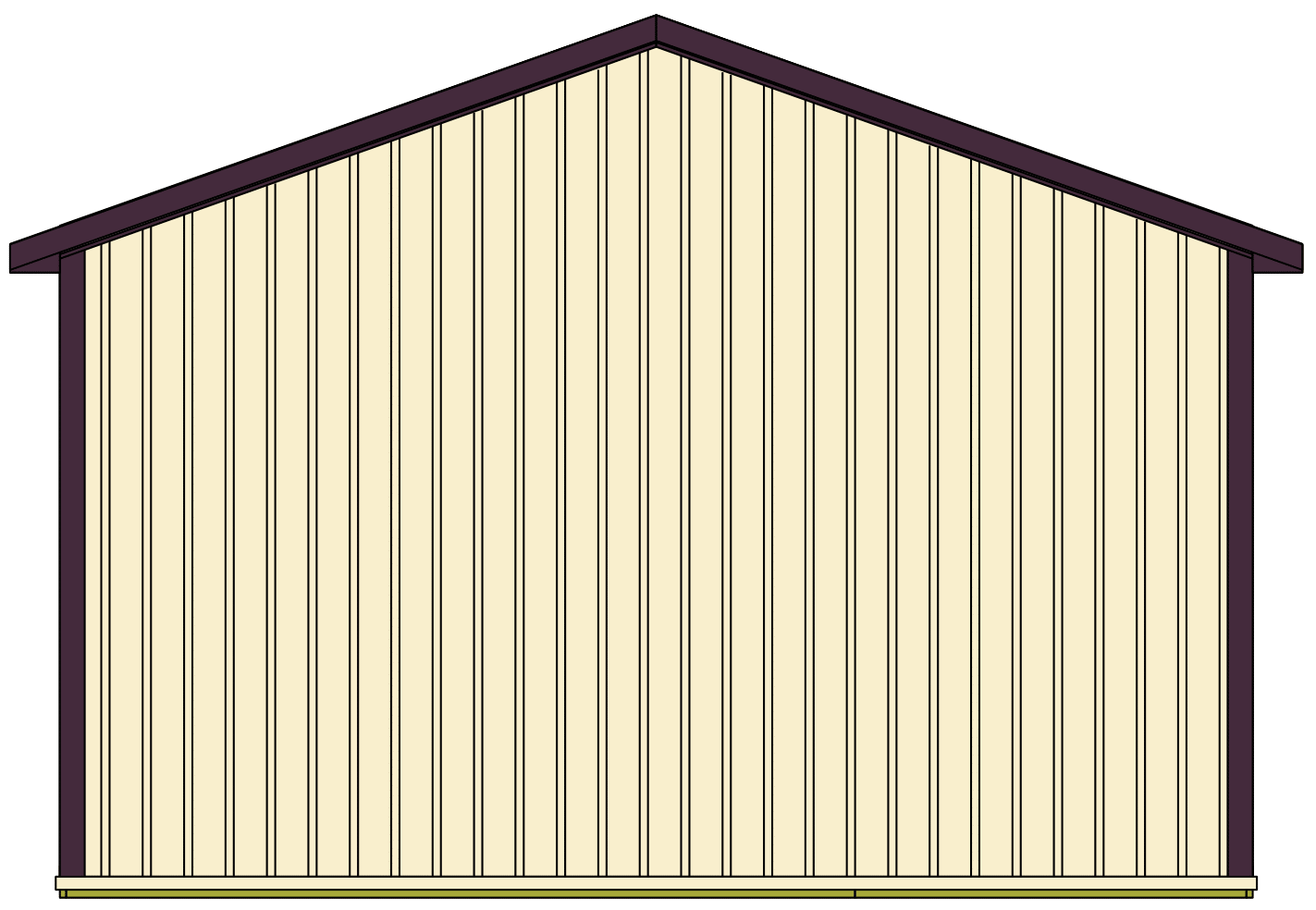 MASTER Building Components BKL24401225 Pole-Barn-Kits - View #5