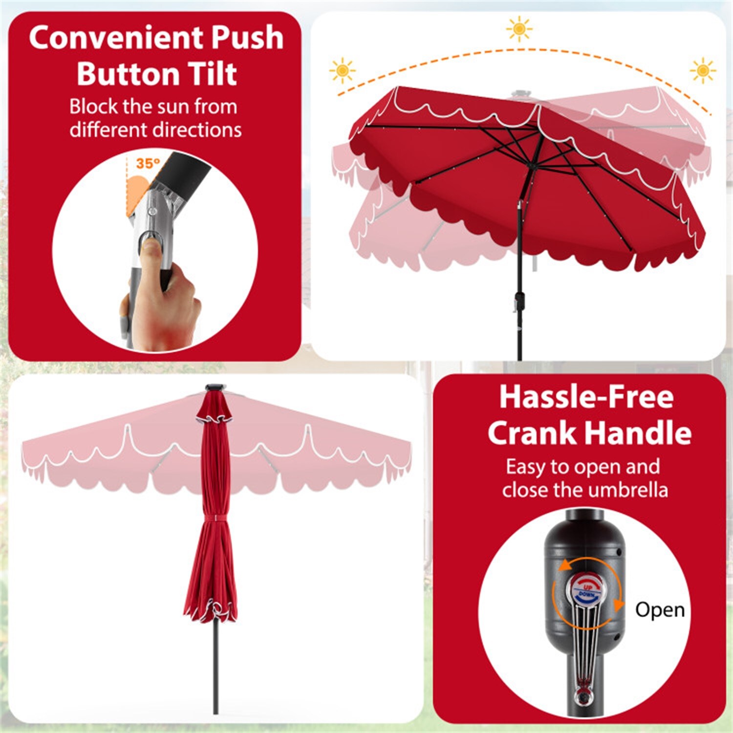 Dimakai DI-NP12427WN Umbrellas-2 - View #5