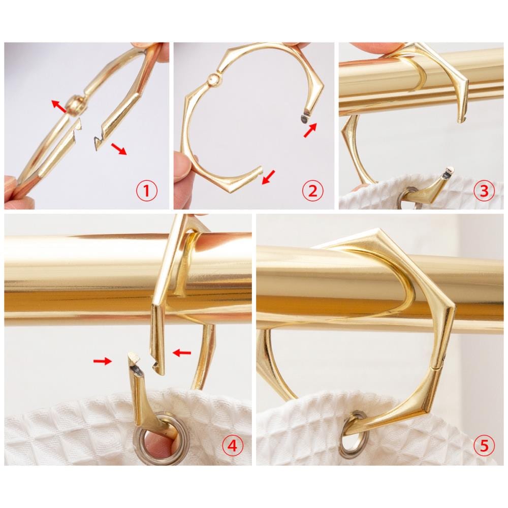 Utopia Alley HK9GD Shower-Rings-Hooks - View #10