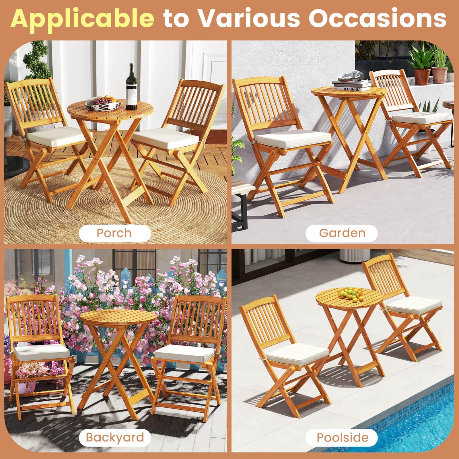 Costway HCST05335 Patio-Conversation-Sets - View #10