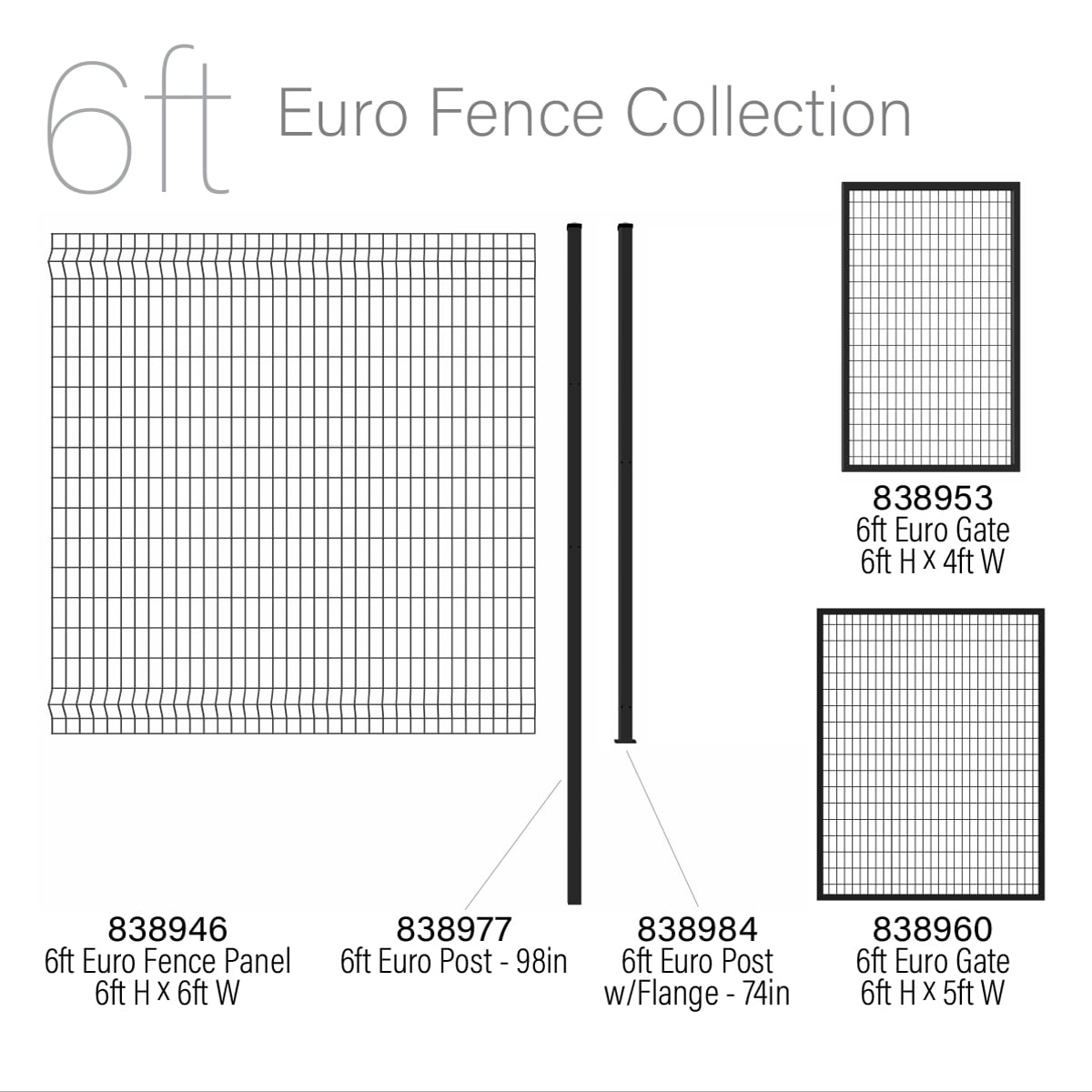 Ironcraft 838960 Fence-Gates - View #4
