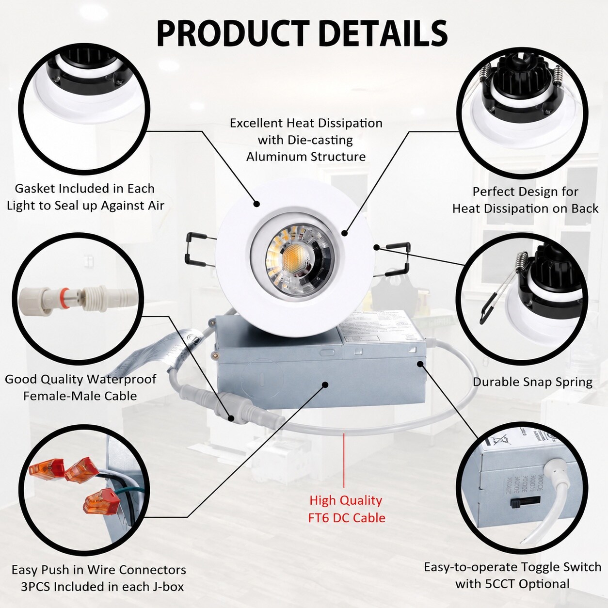 IUEST LIU0821R146 Recessed-Kits - View #4