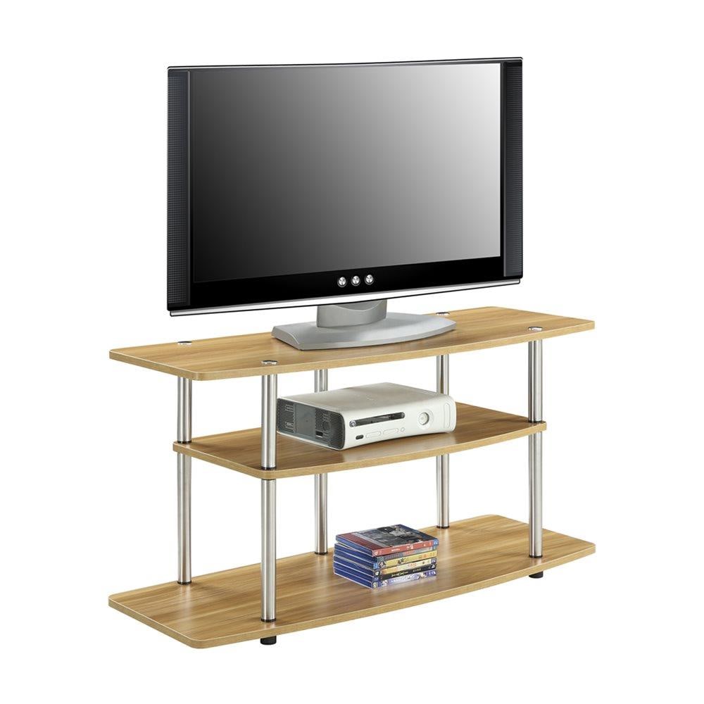 Convenience Concepts DESIGNS2GO 3-TIER WIDE TV STAND in the TV Stands ...