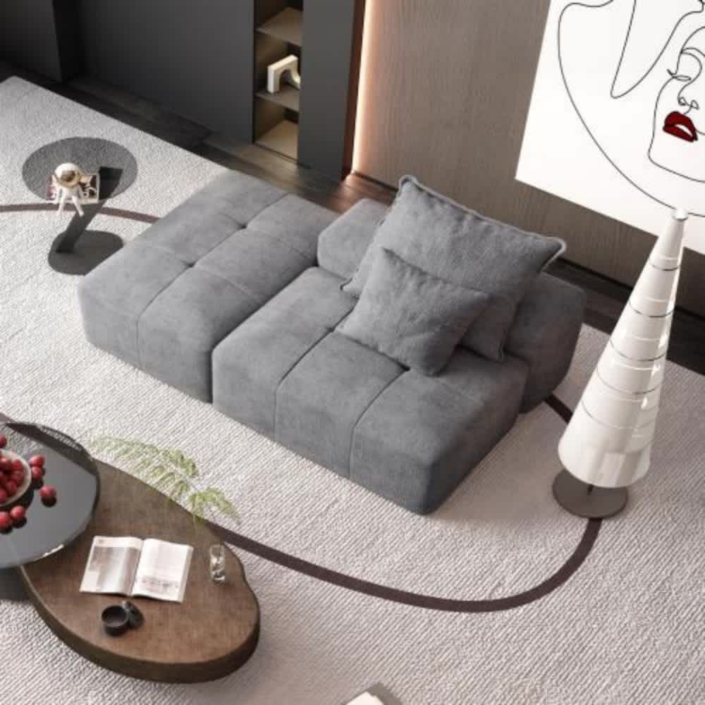 Coolbibila Oversized Modern Modular Sofa Sofa with DIY Combination ...