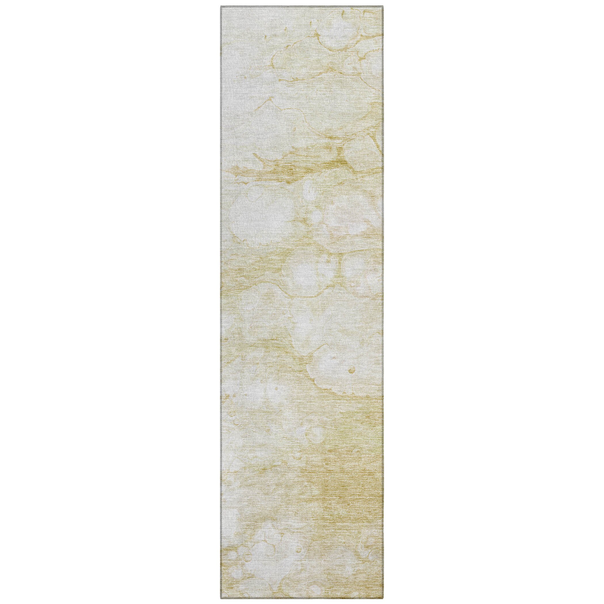 Addison Rugs ACN699BG2X8 Chantille ACN699BG 2 x 7 (ft) Polyester Beige Rectangular Indoor/Outdoor Geometric Machine washable Area rug