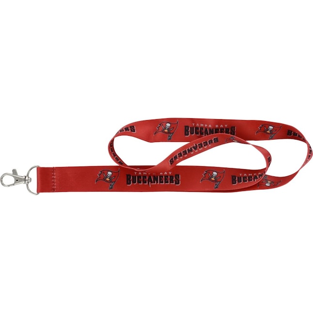 Hillman Tampa Bay Buccaneers Red, Black and White Lanyard in the Key  Accessories department at Lowes.com