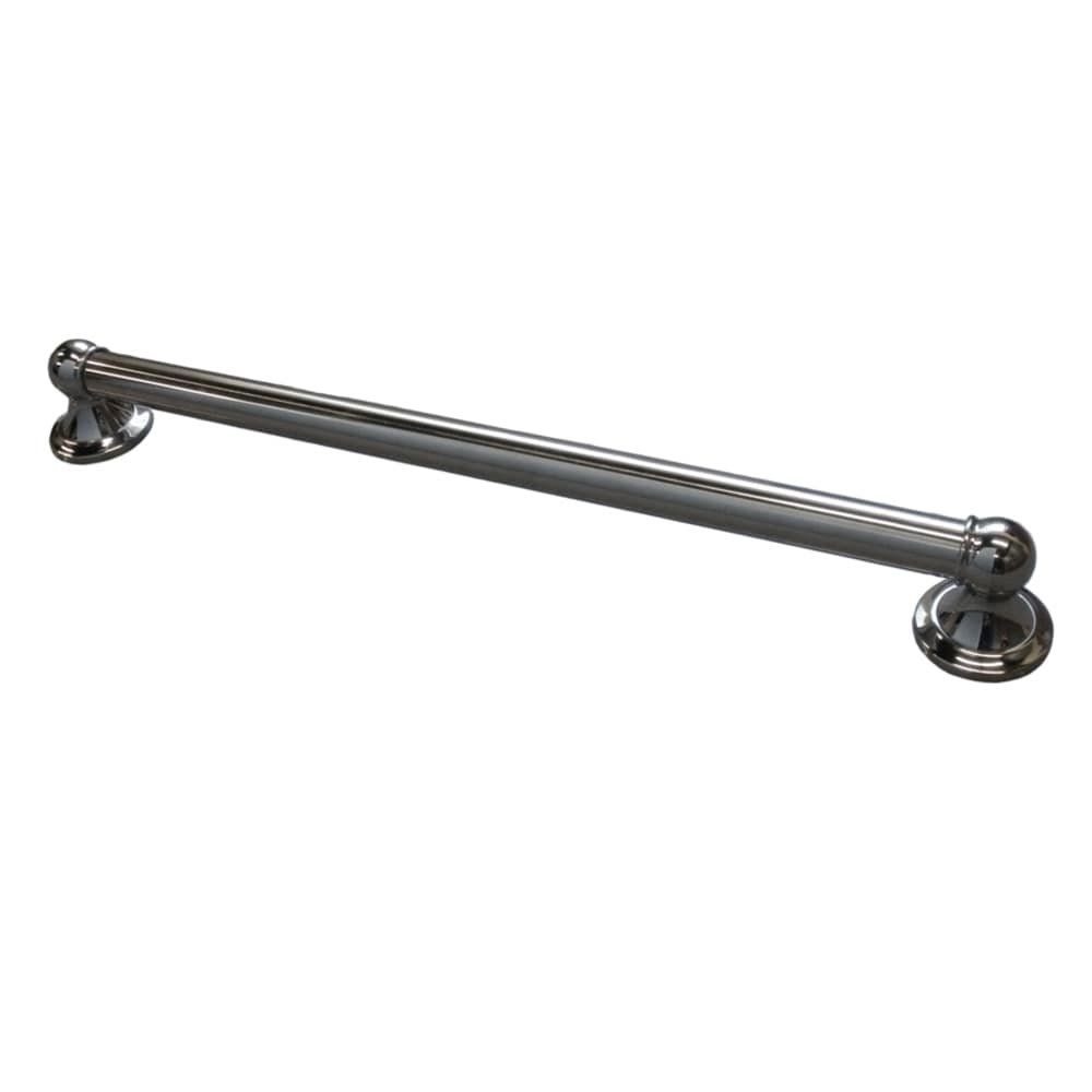24-Inch Polished Chrome Stainless Steel Wall Mount Grab Bar