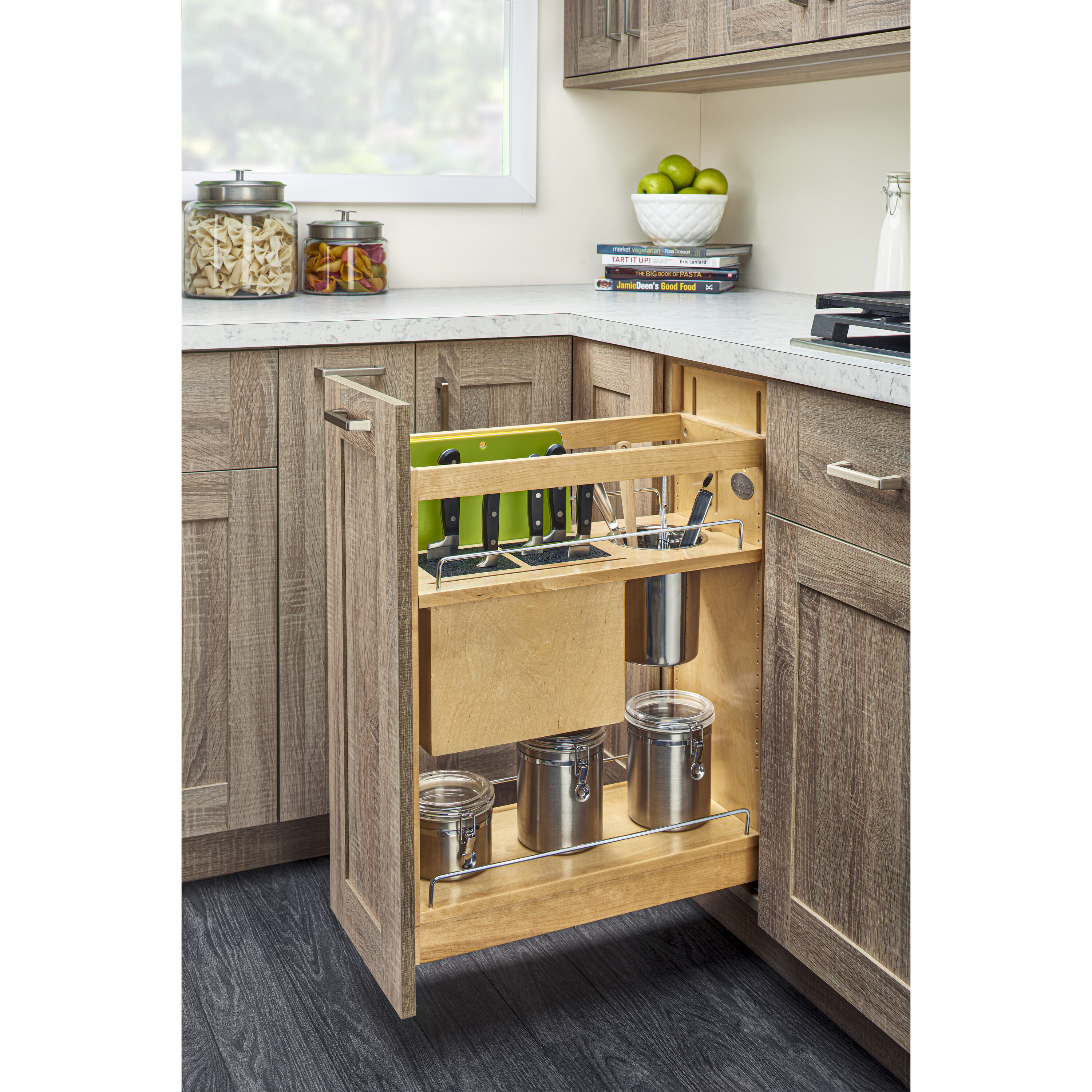 Rev-A-Shelf 448KB-BCSC-9C Pull-Out-Cabinet-Baskets - View #2