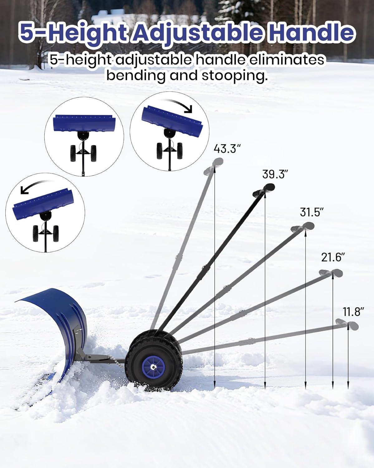 IdealHouse JOEY-F1OZXUMD8GAT Snow-Shovels - View #5