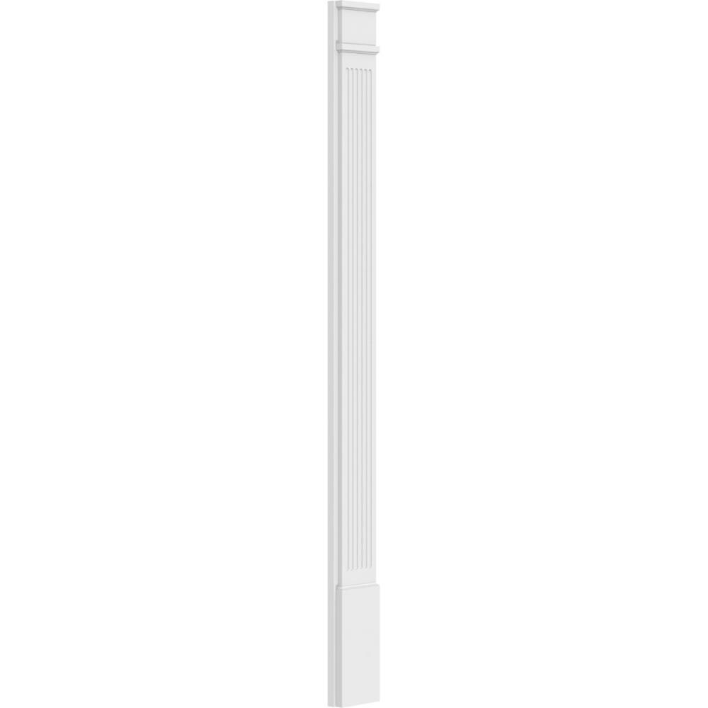 Ekena Millwork PILP07X082FL02-2 Entry-Door-Casing-Accents - View #4
