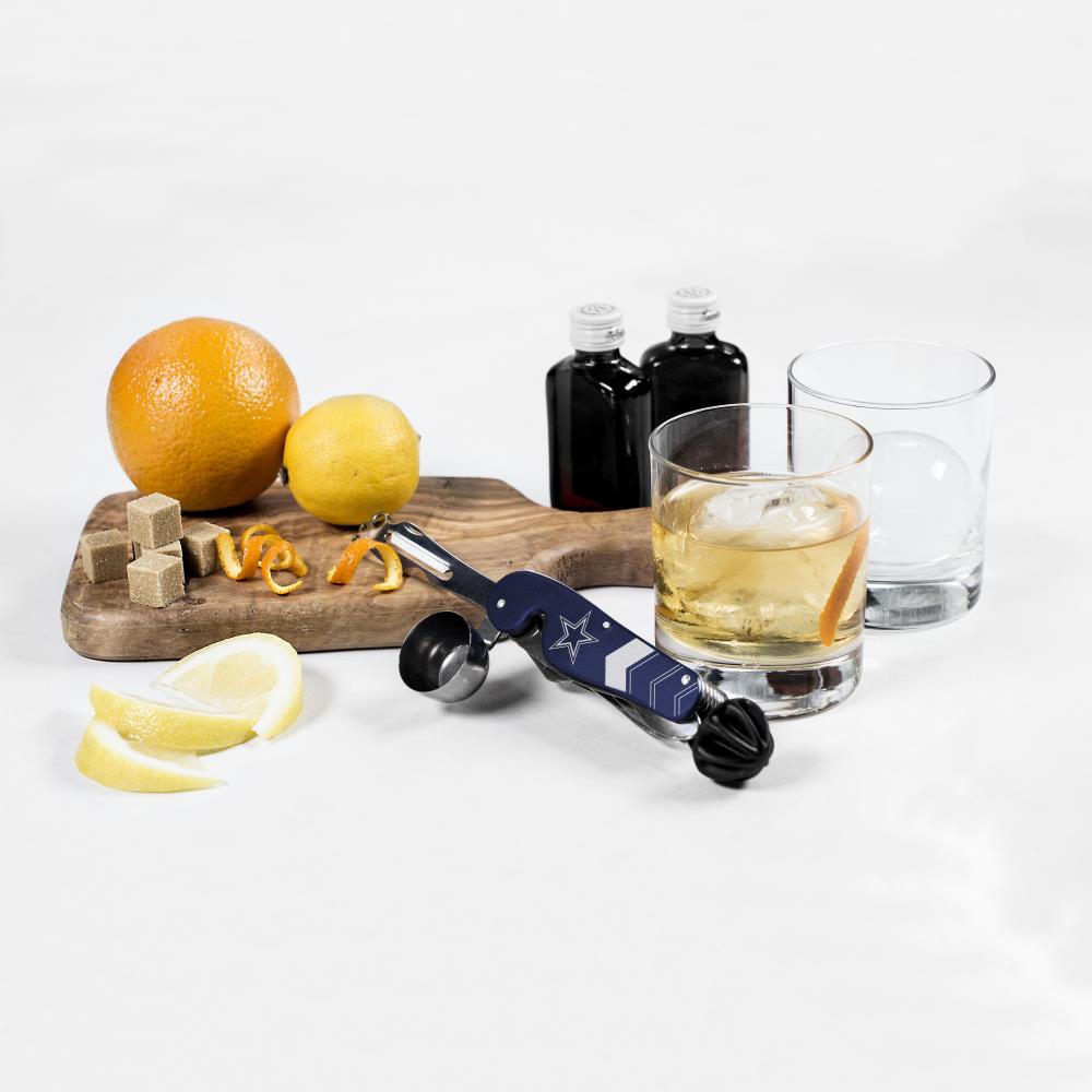 The Sports Vault Dallas Cowboys Blue Bartender Multi-tool in the