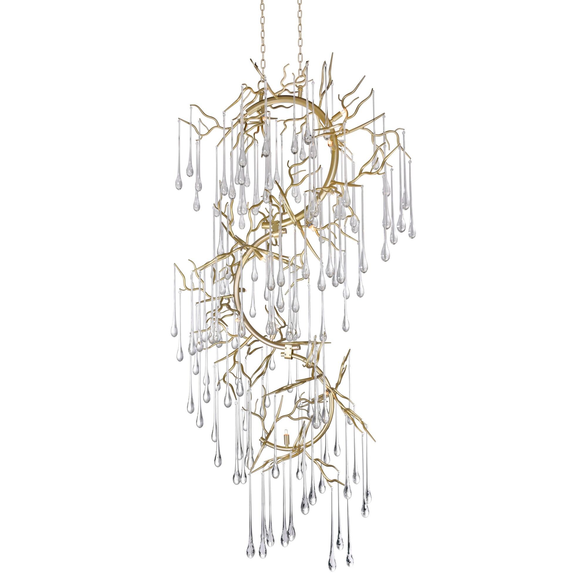 CWI Lighting 1094P26-12-620 Anita 12-Light Gold Transitional Chandelier