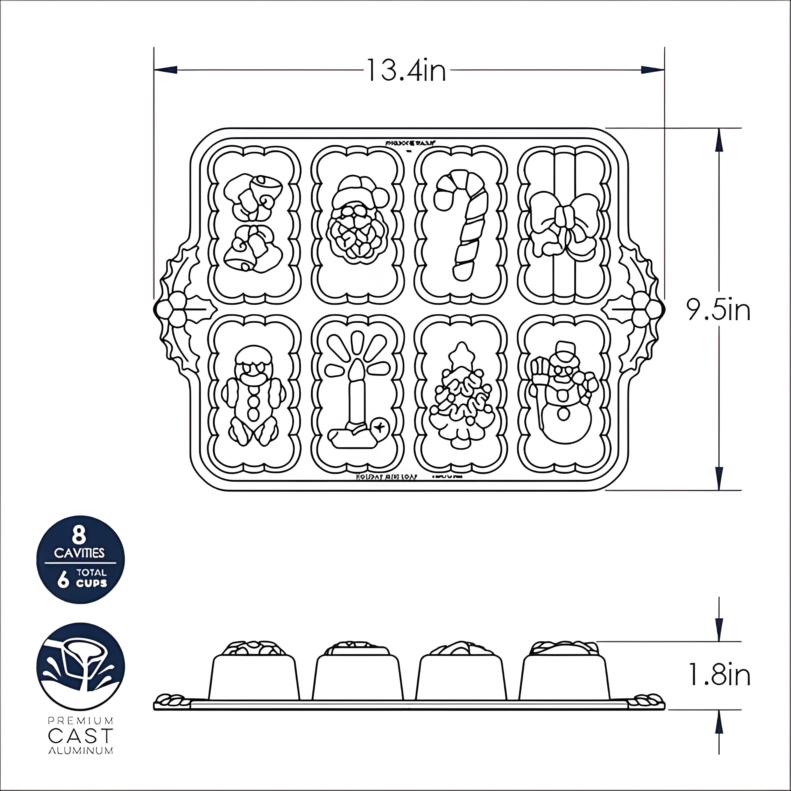 Nordic Ware 011172539489 bakeware - View #3