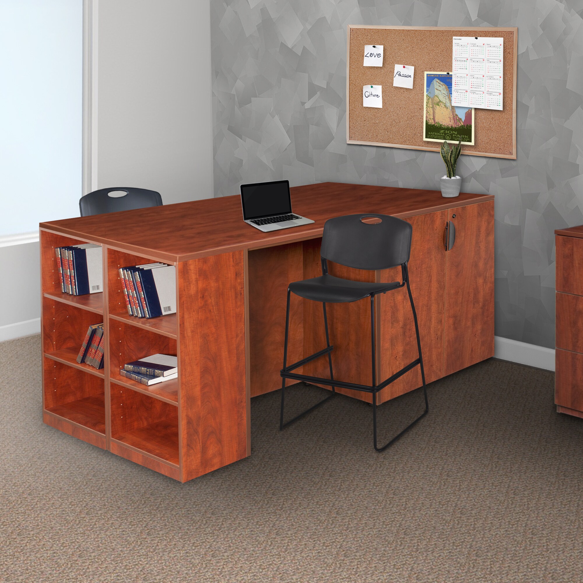 Regency LSSDQUAD8546CH desks - View #6