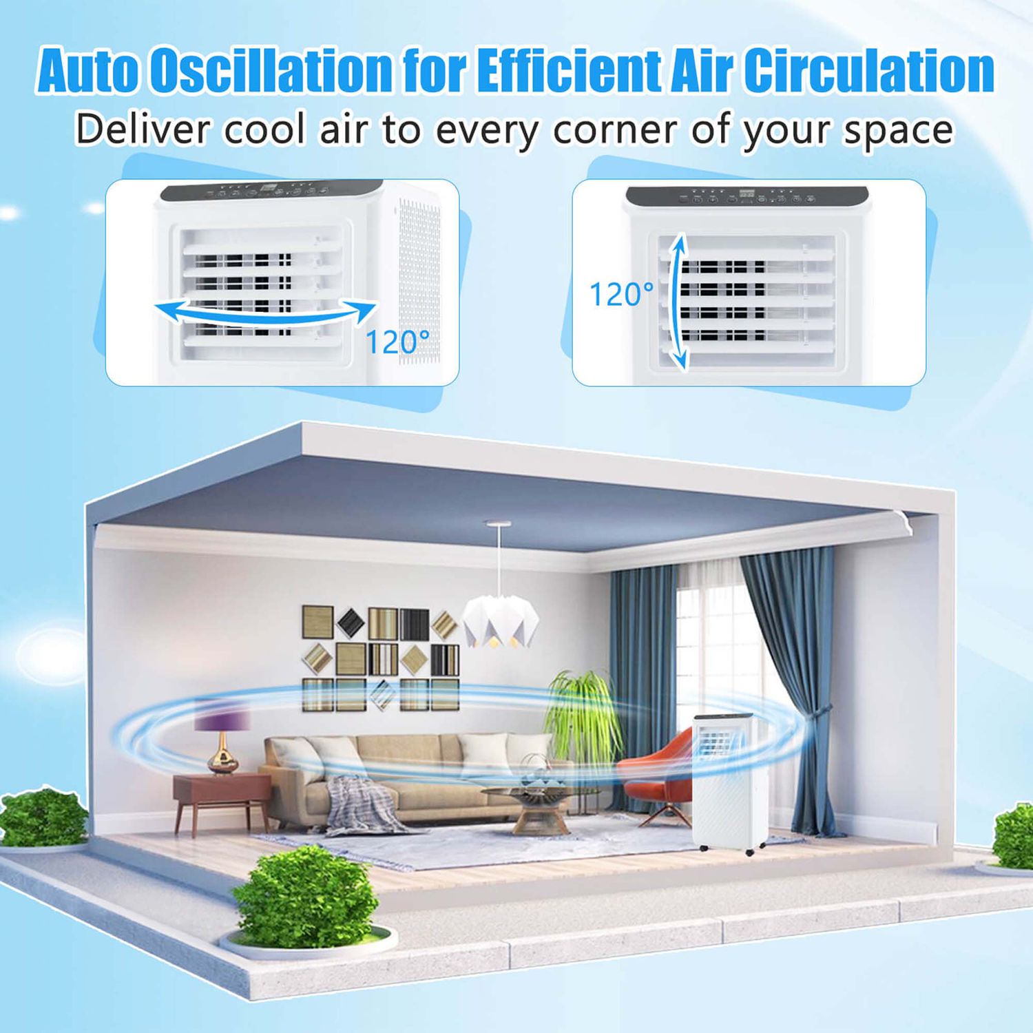 Costway HCST01865 Portable-Air-Conditioners - View #7