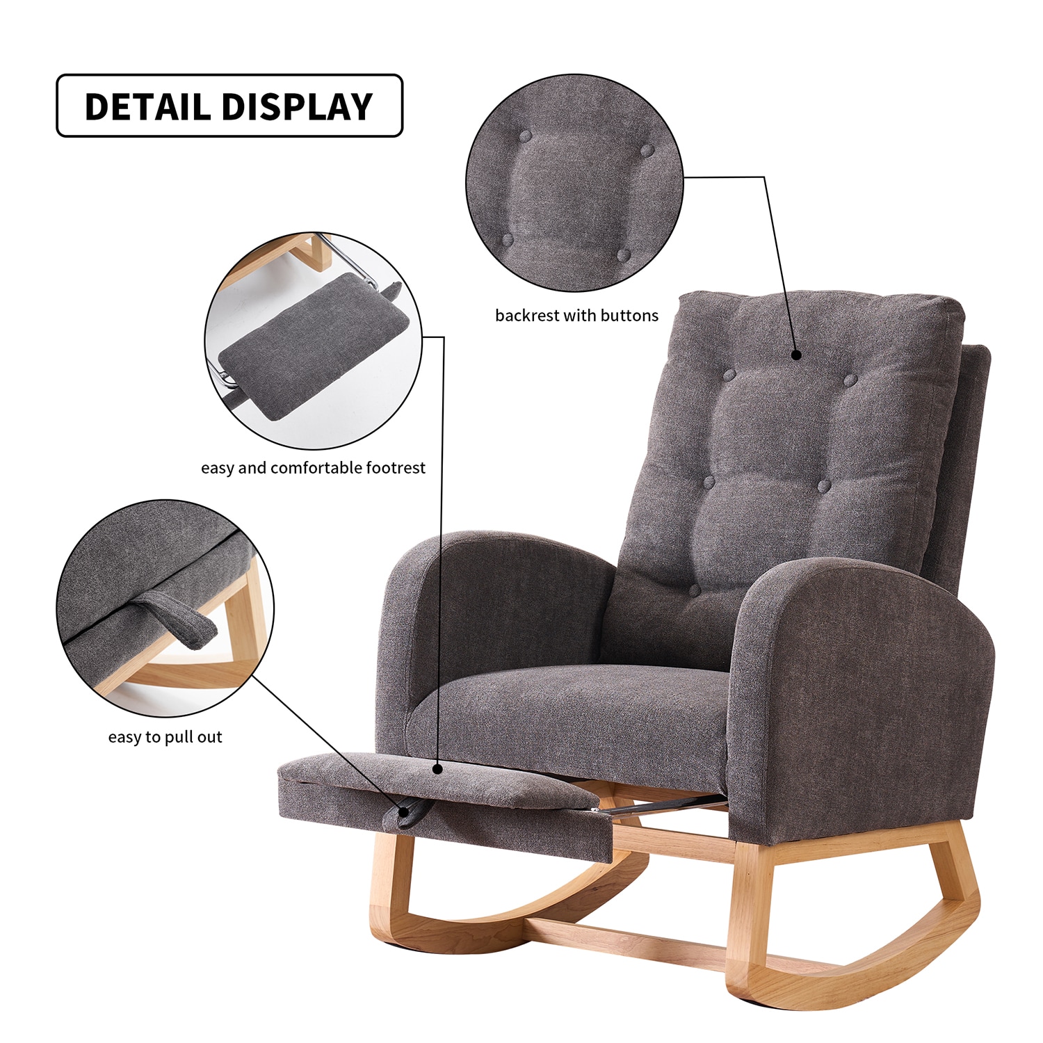 SINOFURN SYA370132GY chairs - View #7