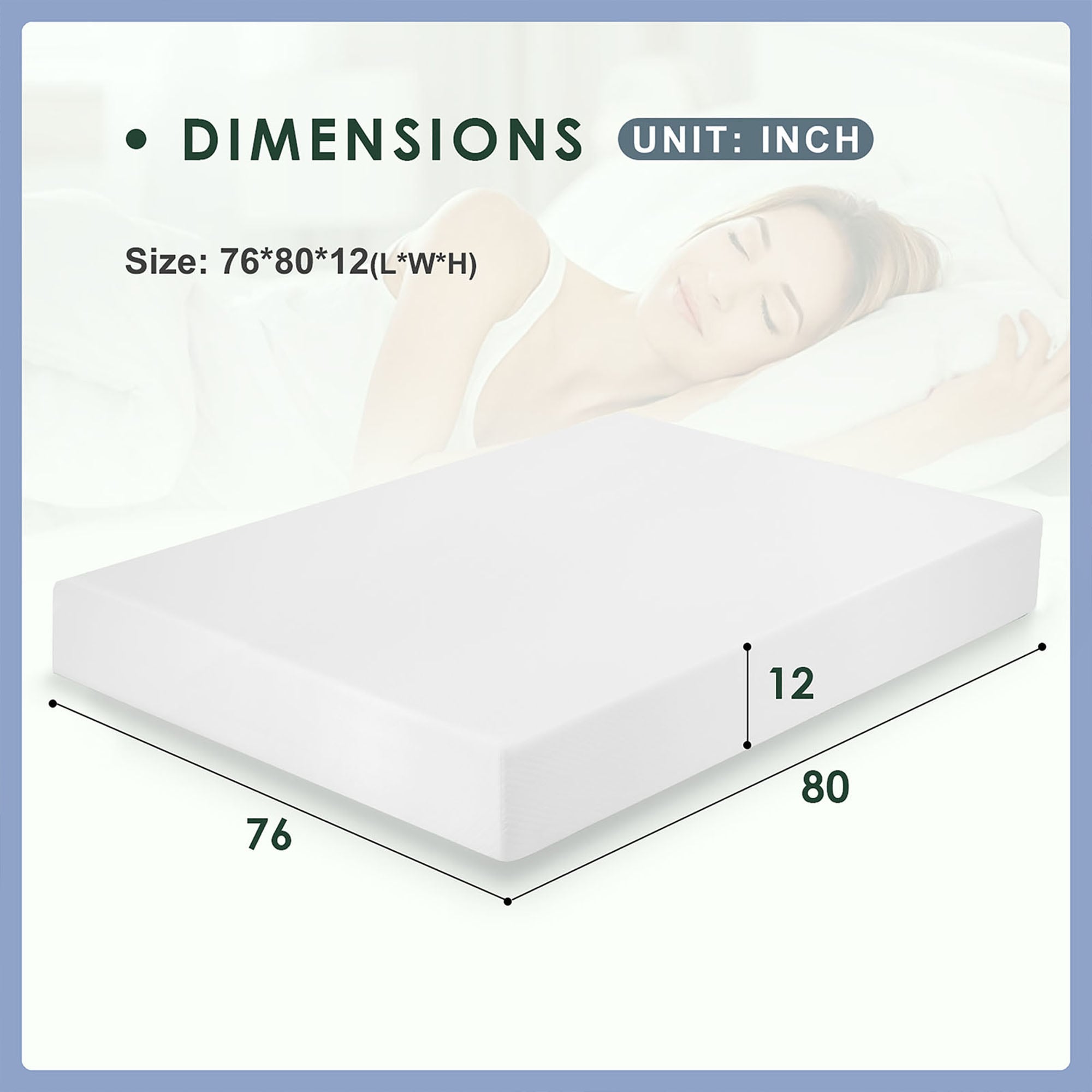 IHOMEadore MDDM540-EK Mattresses-Boxsprings - View #3