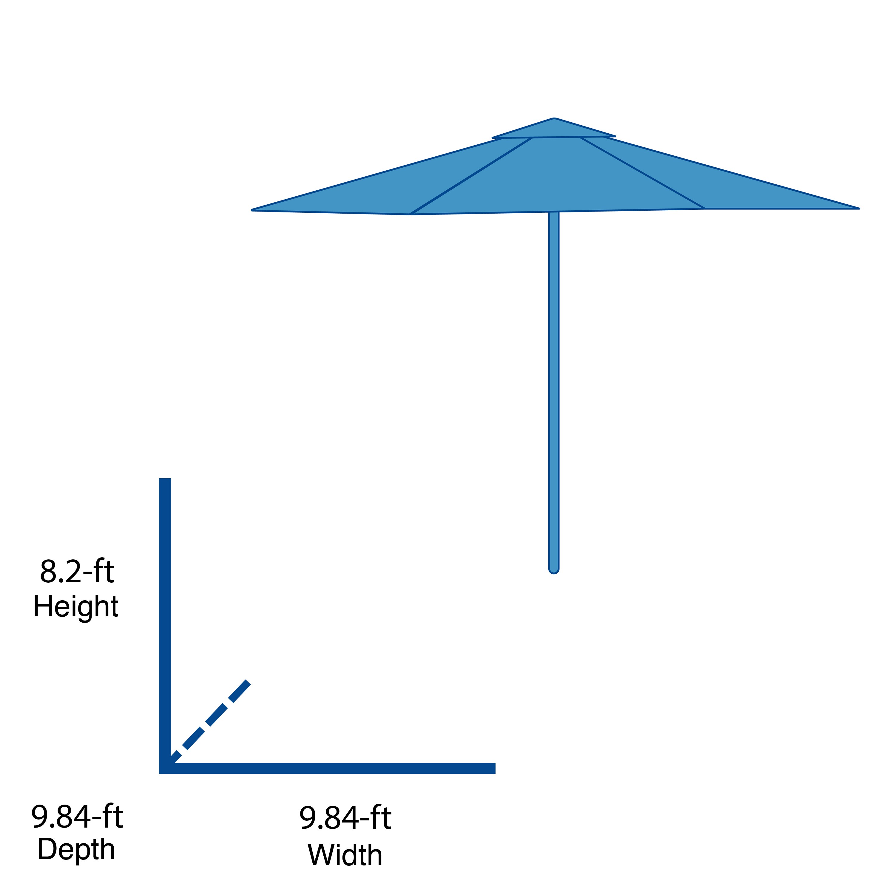 allen + roth YC38308AB Umbrellas-2 - View #10