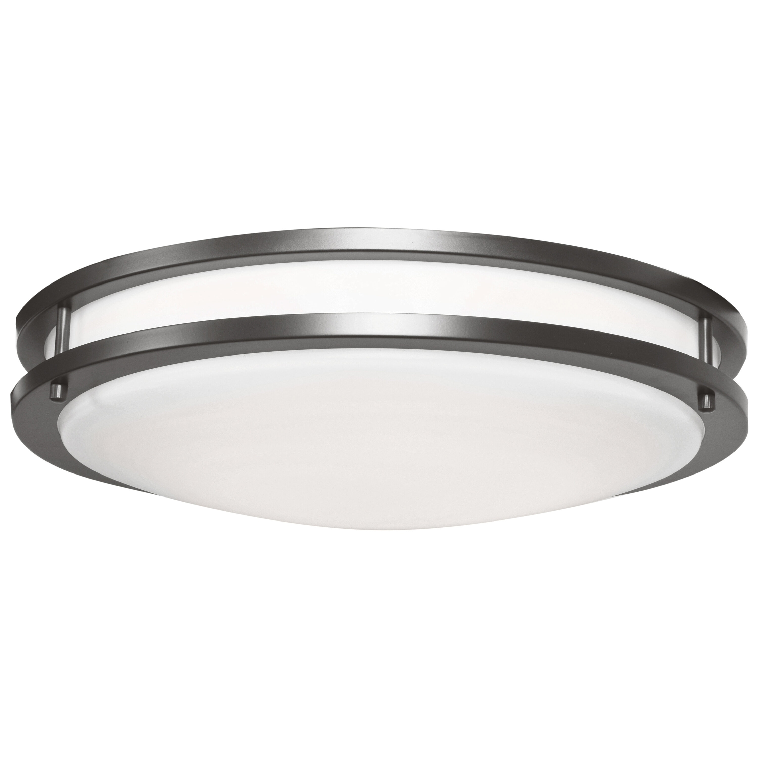 Access Lighting 20506LEDD-BRZ/ACR Solero III 12-in Bronze Integrated LED Flush Mount Light