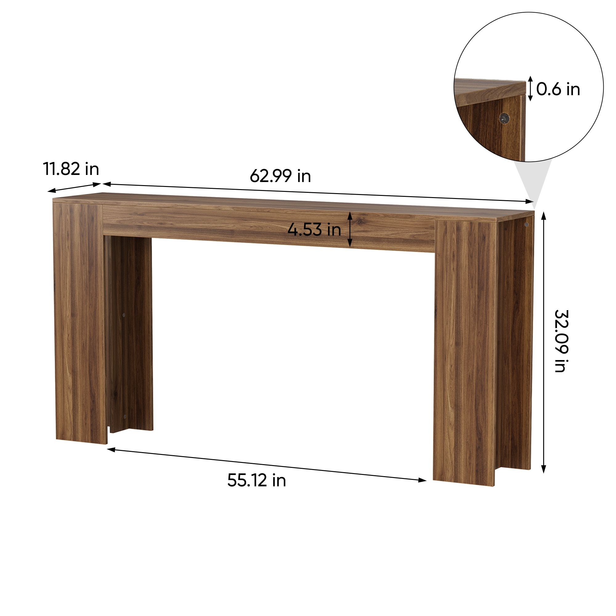 Vynxaria LS0505-170699684 Console-Sofa-Tables - View #2