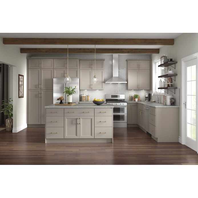Shop Diamond NOW Wintucket Gray Kitchen Cabinet Collection at