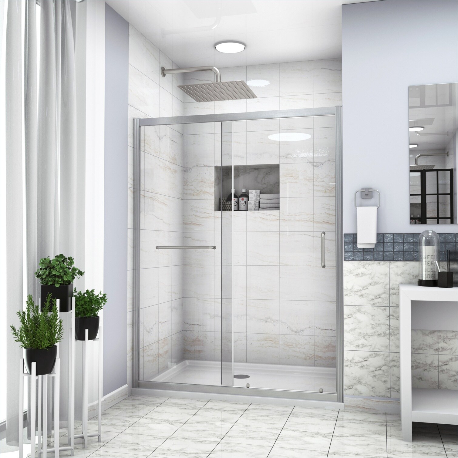 SunJet GIRUMM95EF78 Shower-Doors - View #4