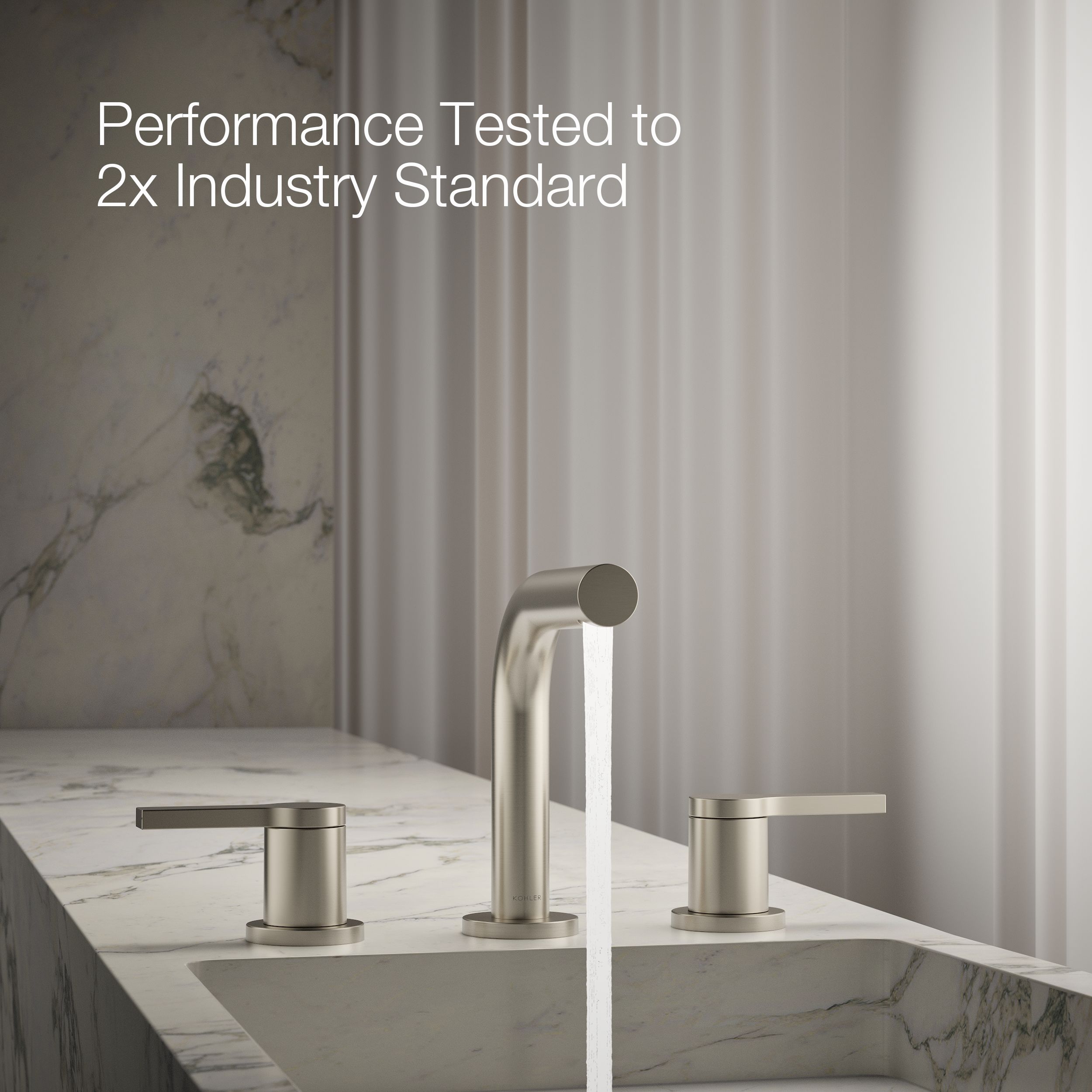 KOHLER 33592-4K-BN Lavatory-Faucets - View #3