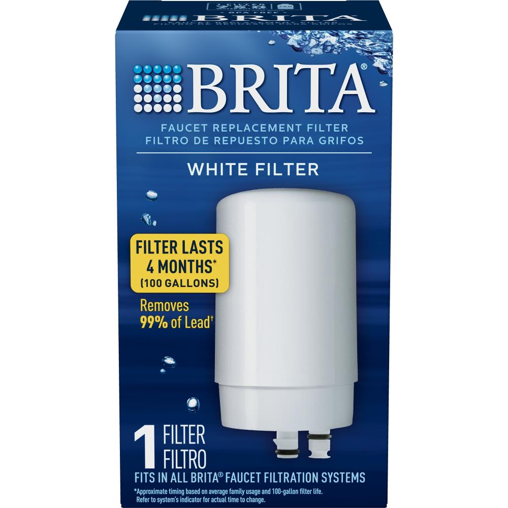 Brita Brita On Tap Carbon Block Faucet Mount Replacement Filter in the  Replacement Water Filters & Cartridges department at