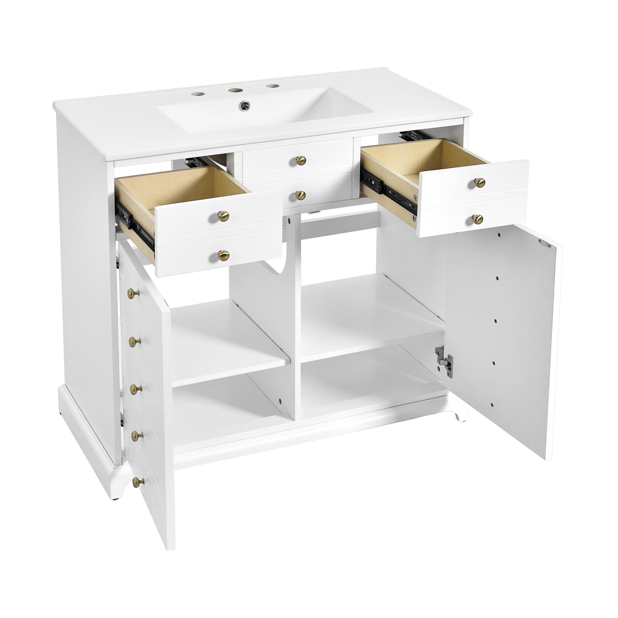 Dexmalle D710P195628K Bath-Vanity-Combo - View #7