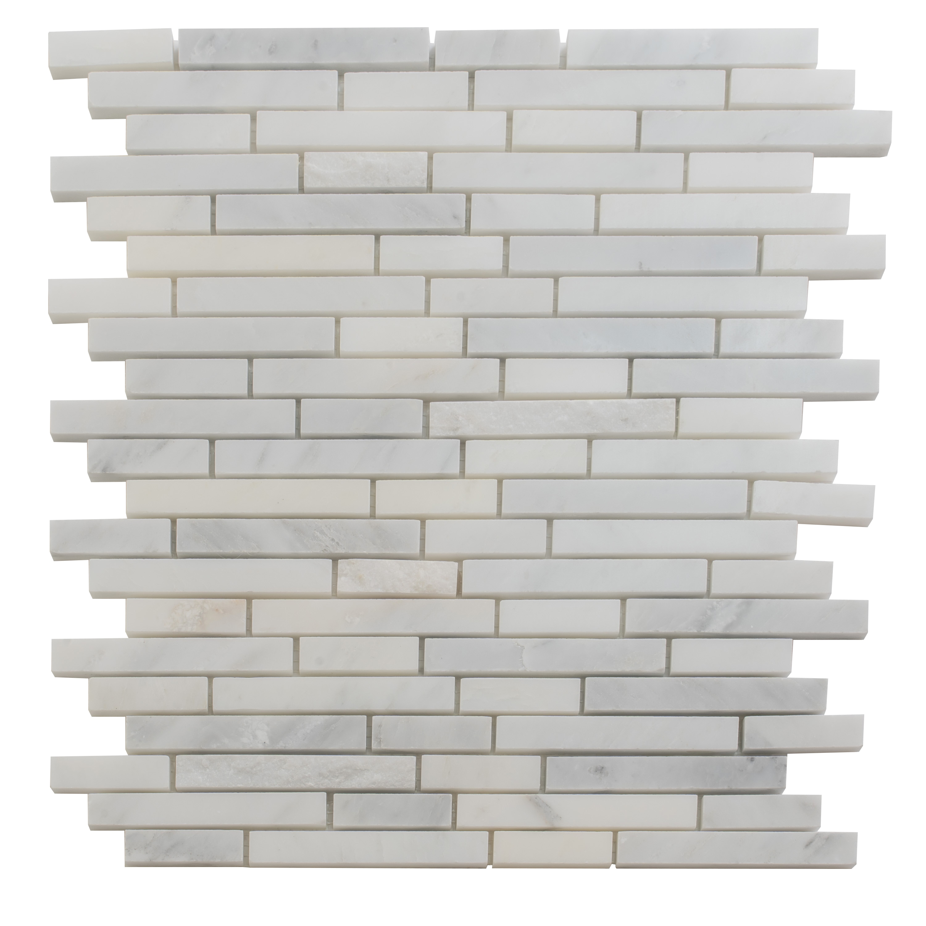 Apollo Tile APLKB88P29ASAMPLE Sample- Floor and Wall Tile Eastern White 4-in x 4-in Polished Floor and Wall Tile